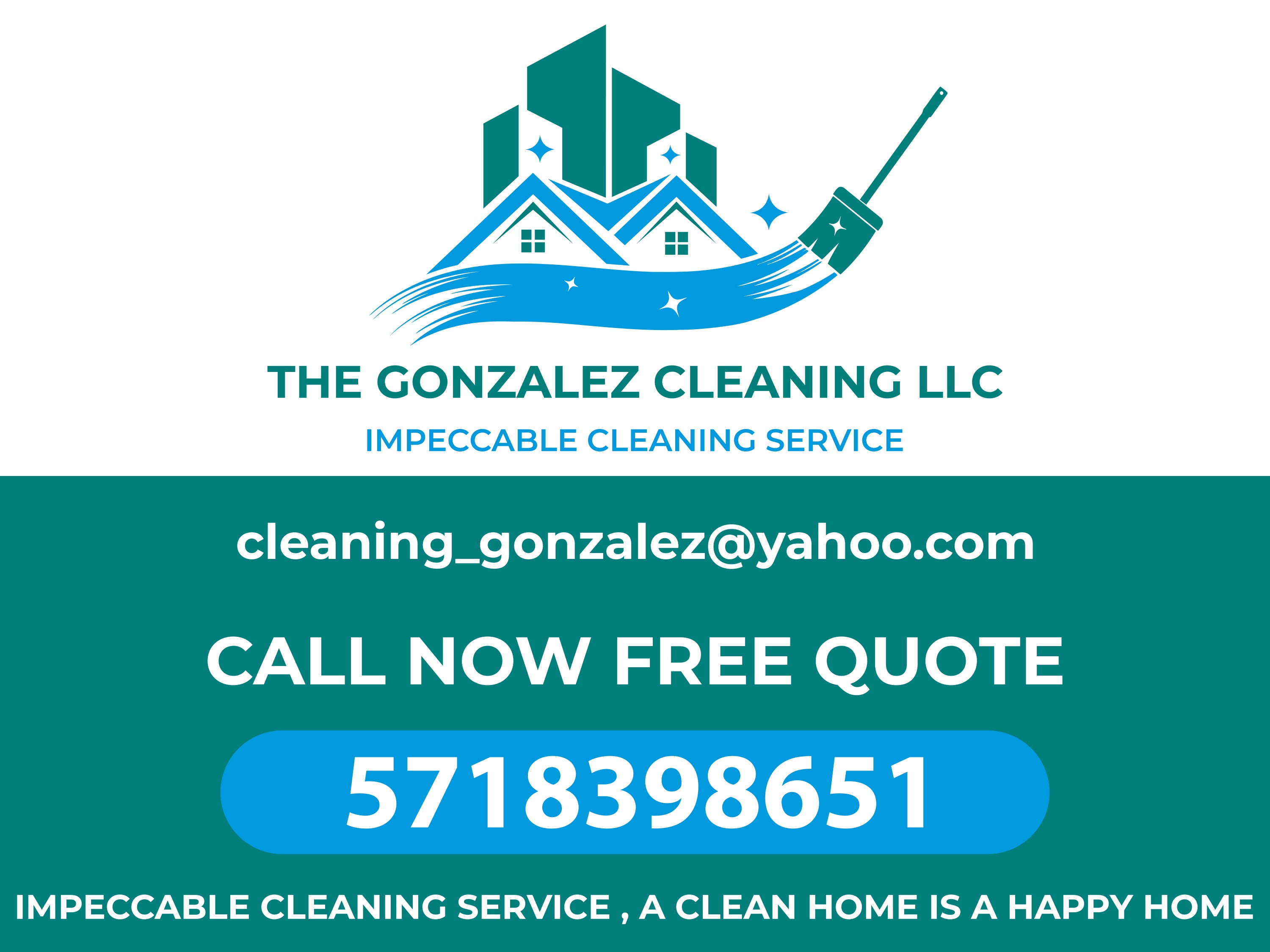 The Gonzalez Cleaning Logo