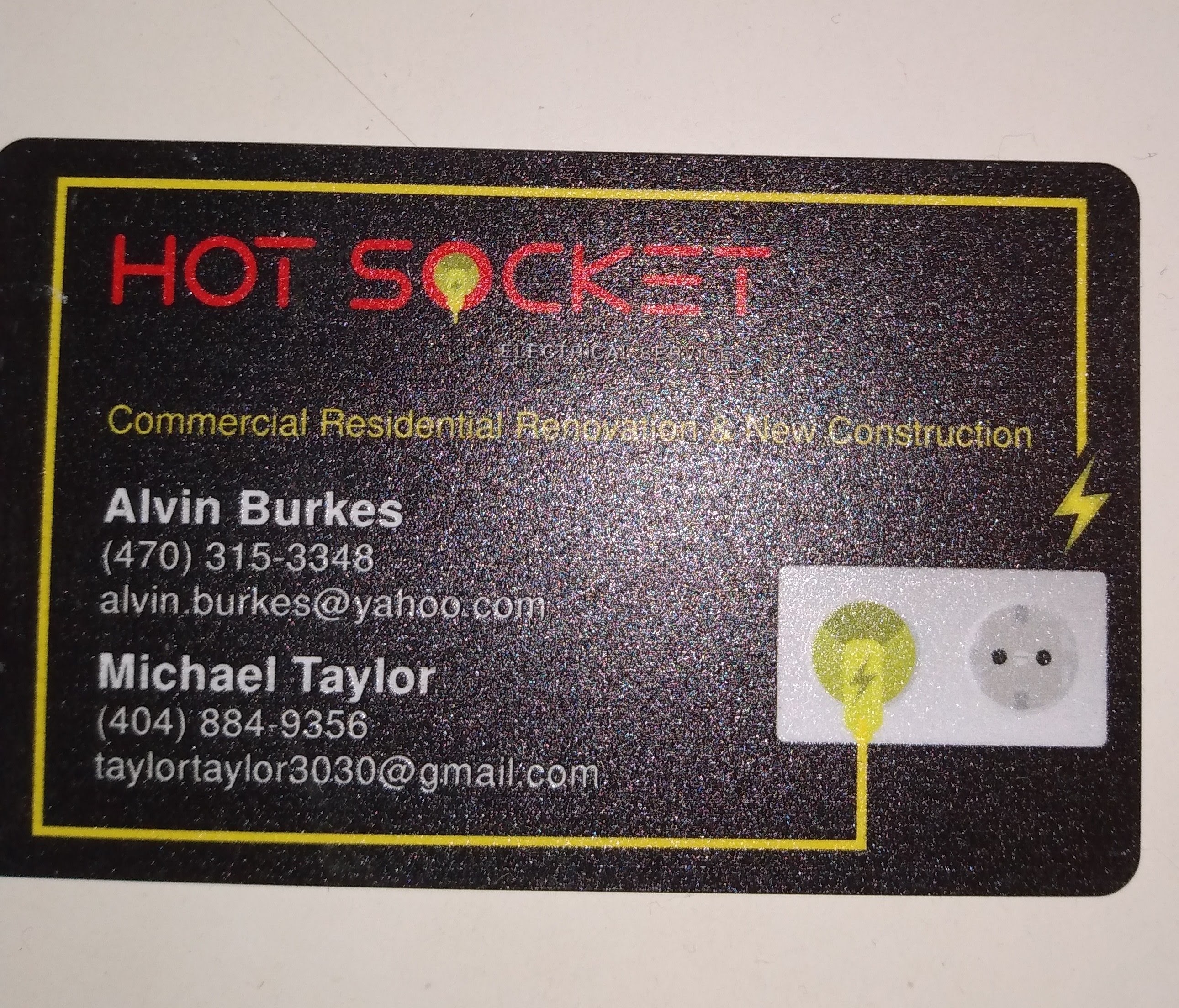 Hot Socket Electrical Services Logo