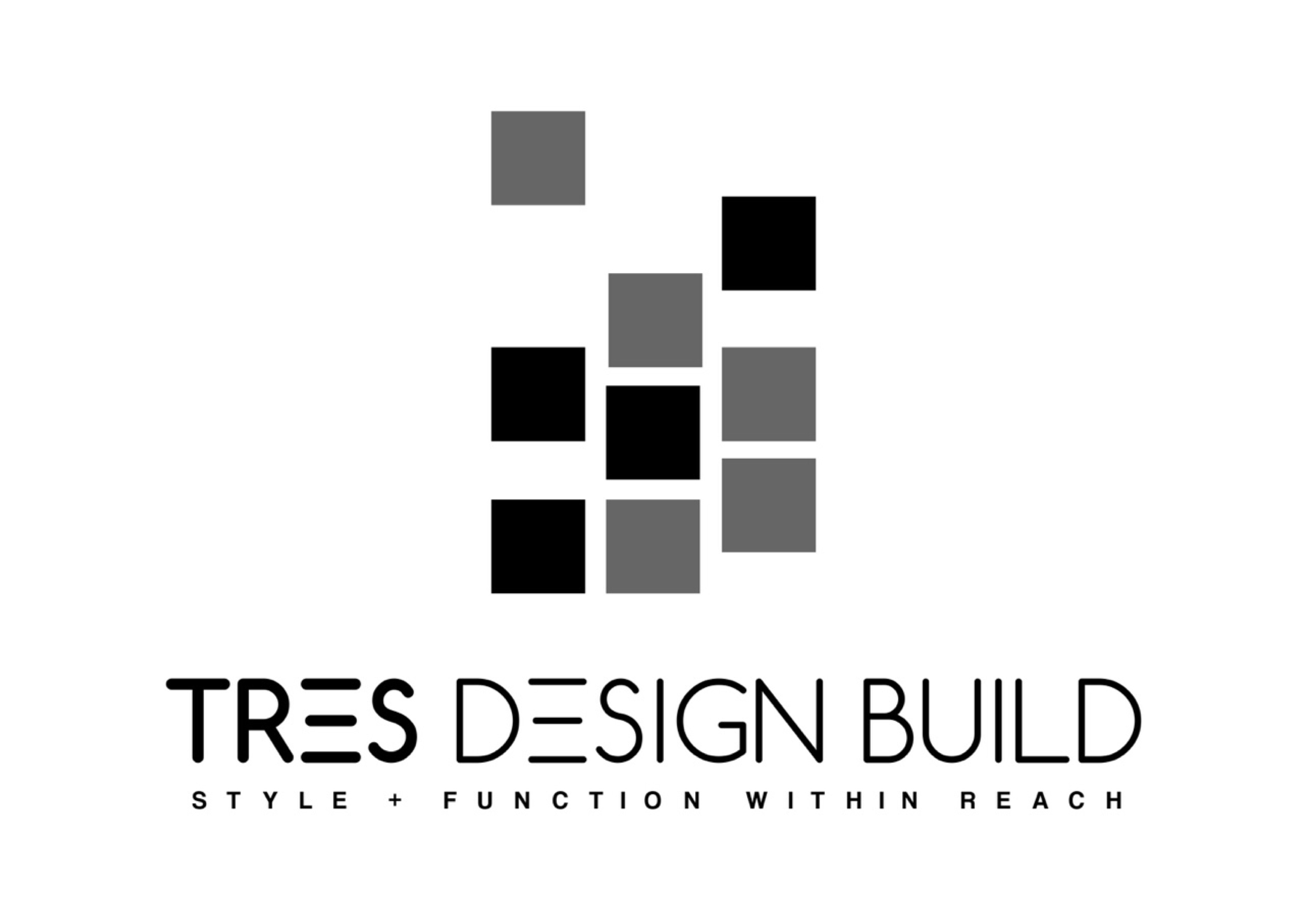Tres Design Build Logo