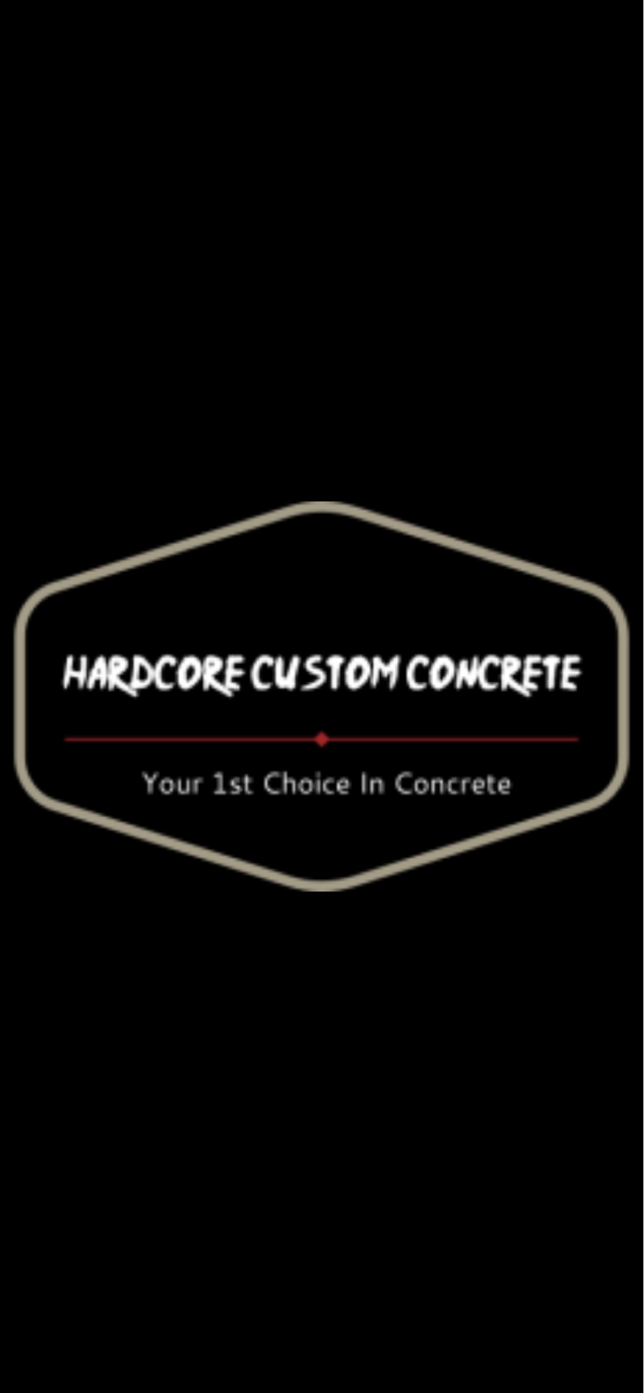 Hardcore Custom Concrete - Home  Facebook Logo