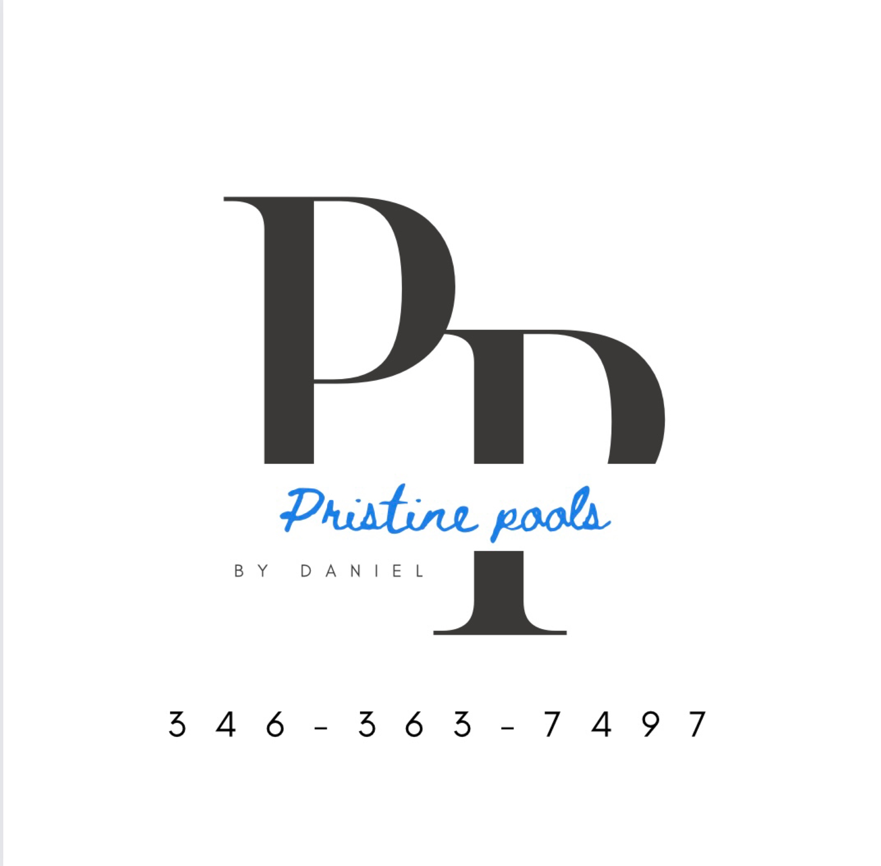 Pristine Pools by Daniel Logo