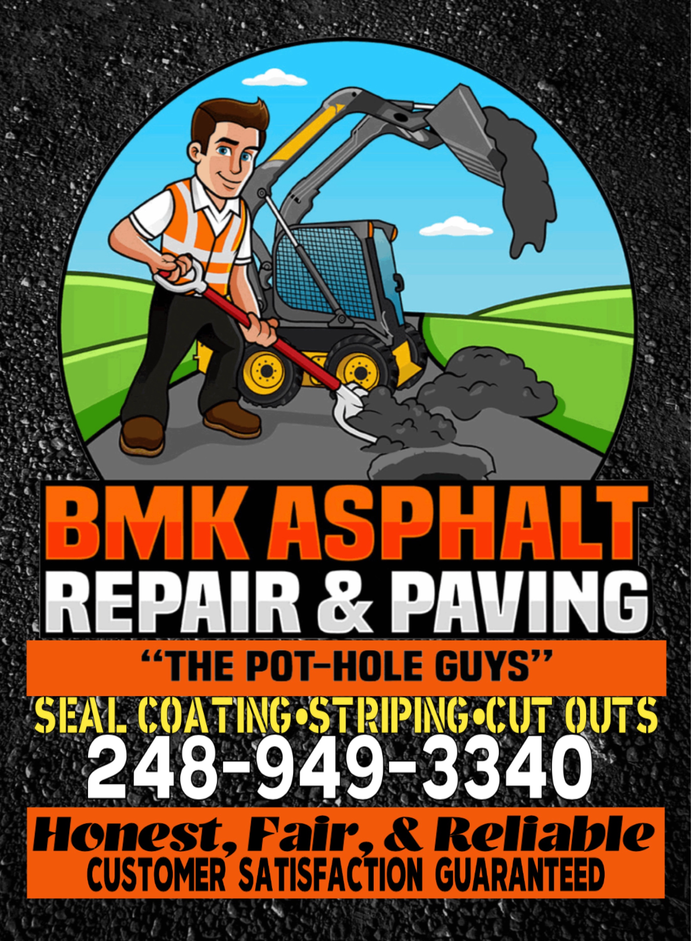 BMK Asphalt Repair and Paving LLC Logo