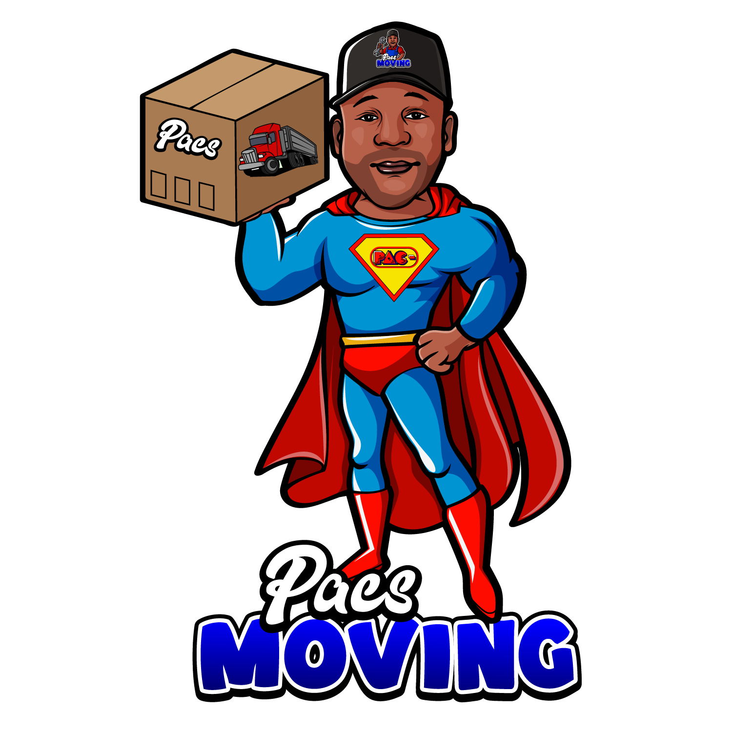 Pacs Moving and Storage, LLC Logo