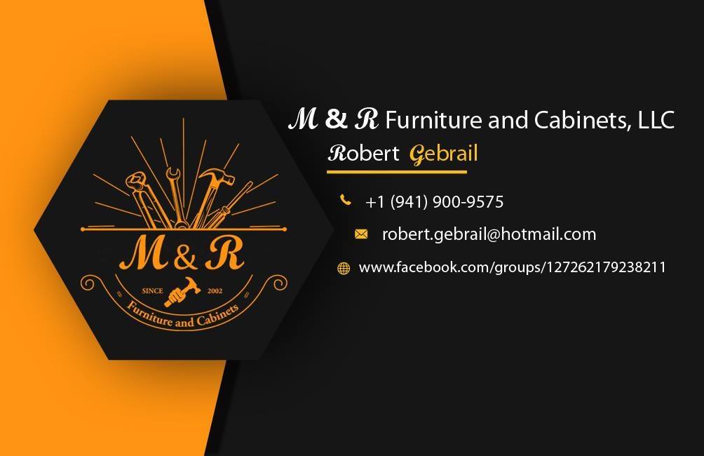 M&R Furniture and Cabinets, LLC Logo
