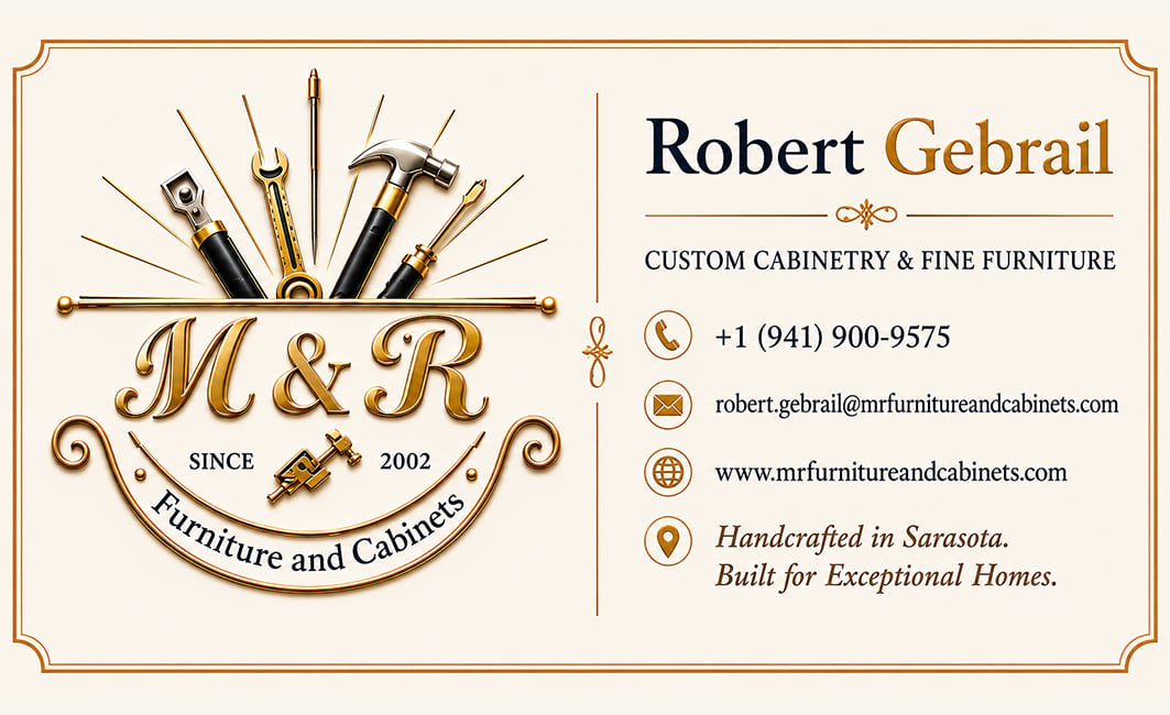 M&R Furniture and Cabinets, LLC Logo