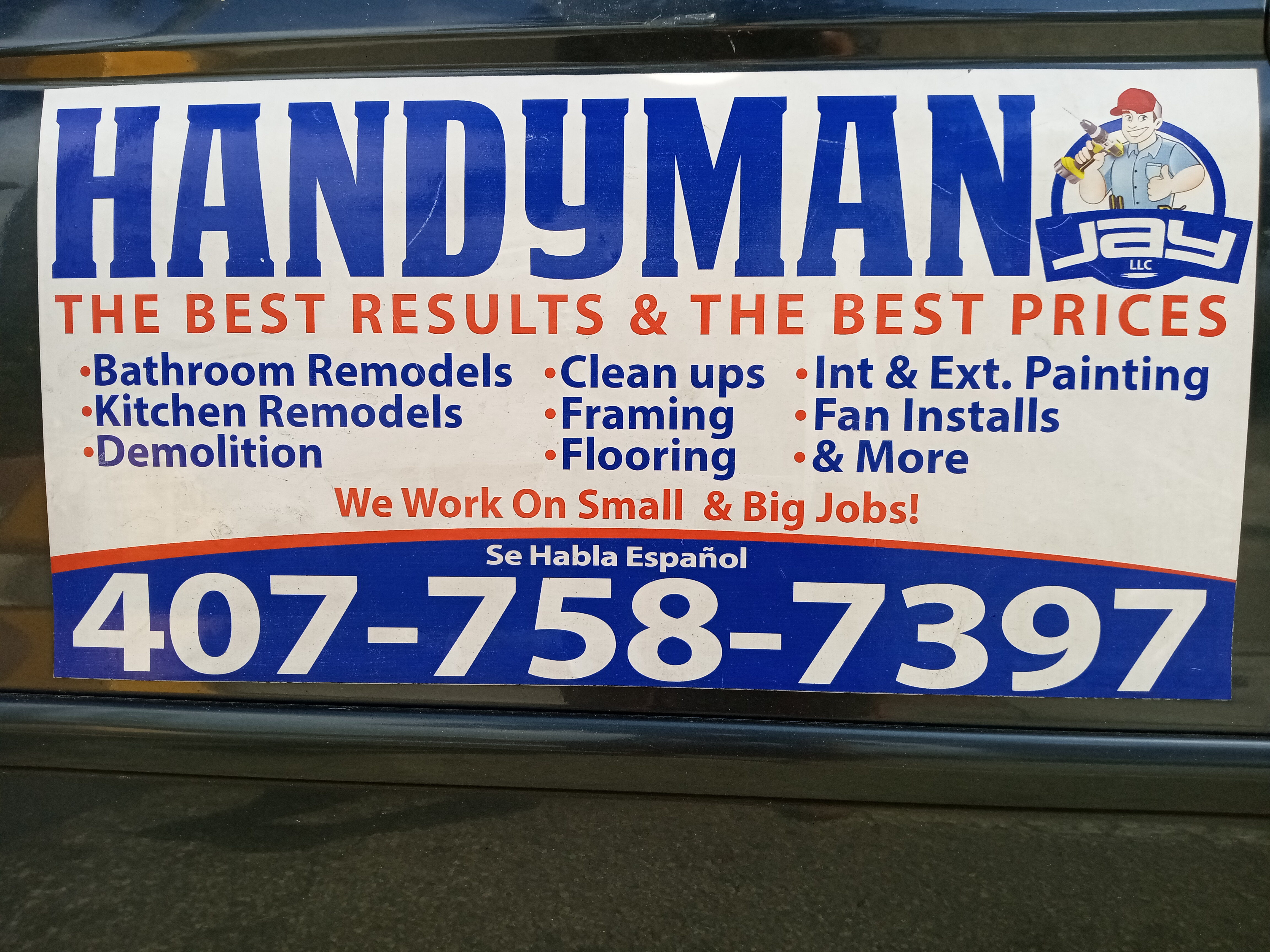 Handyman J Logo