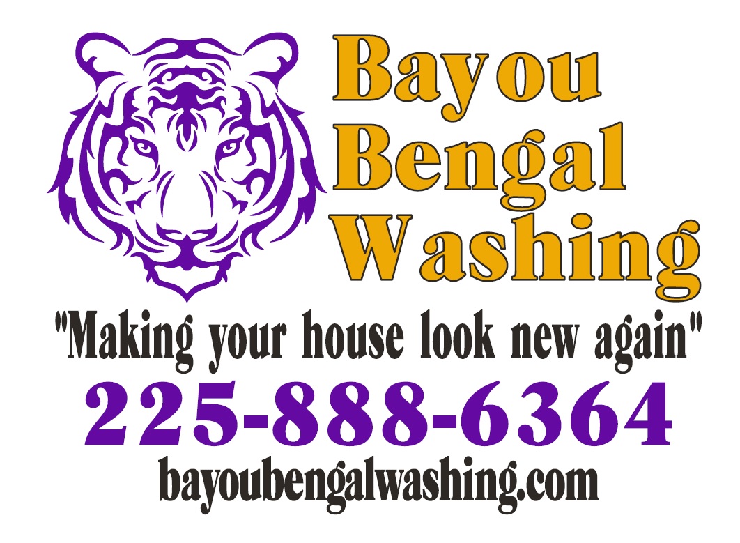 Bayou Bengal Washing Logo