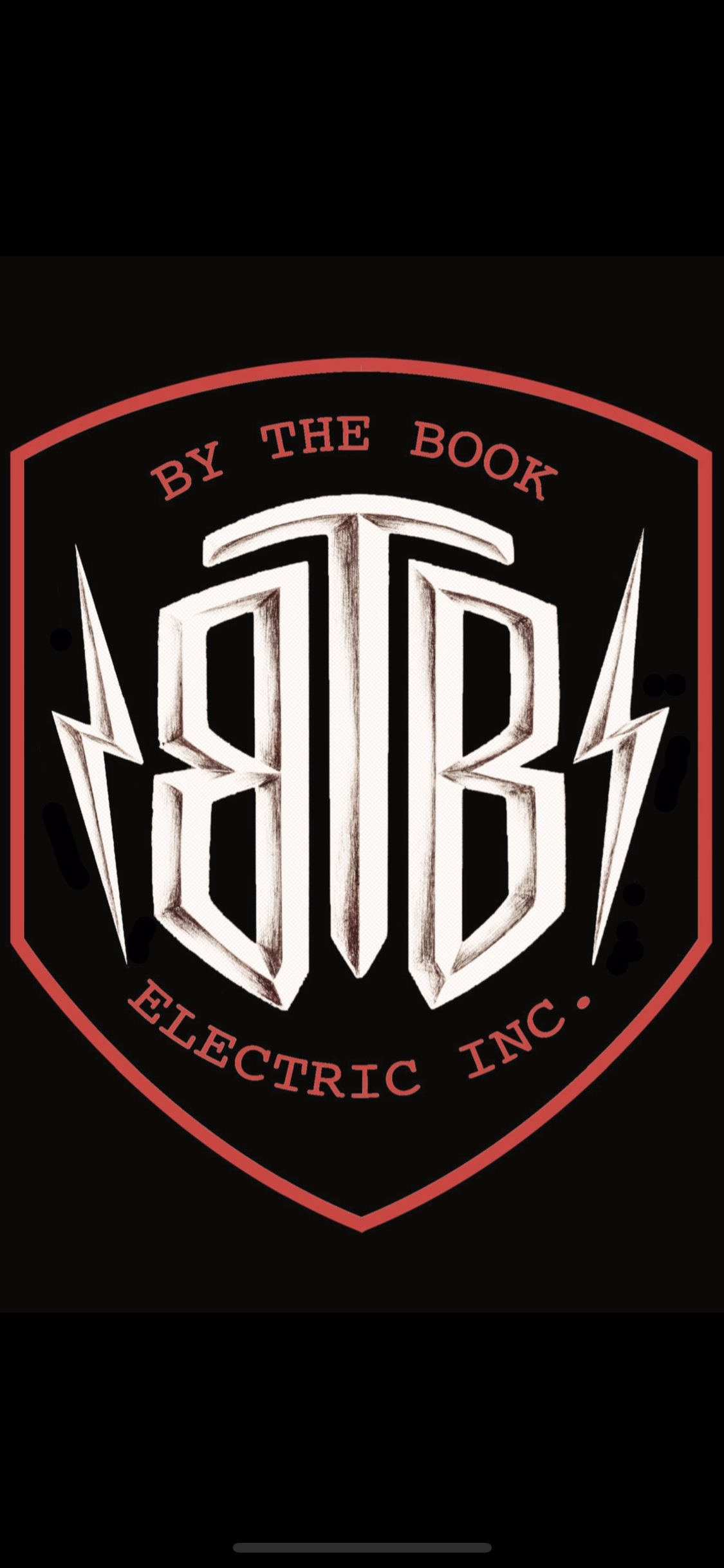 By the Book Electric, Inc. Logo