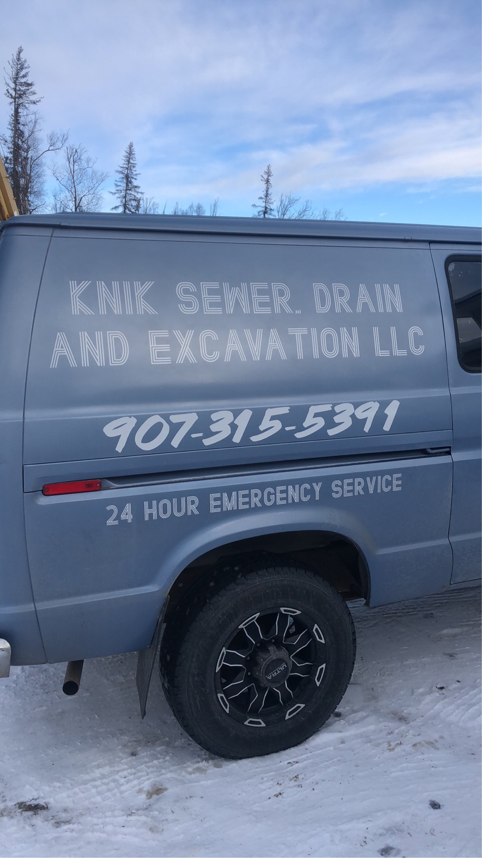 Knik Sewer, Drain and Excavation Logo