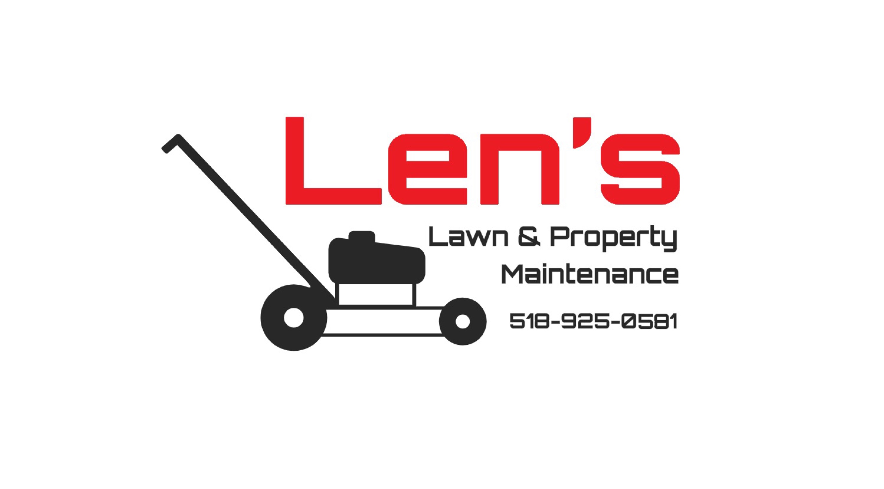 Lens Lawncare Logo
