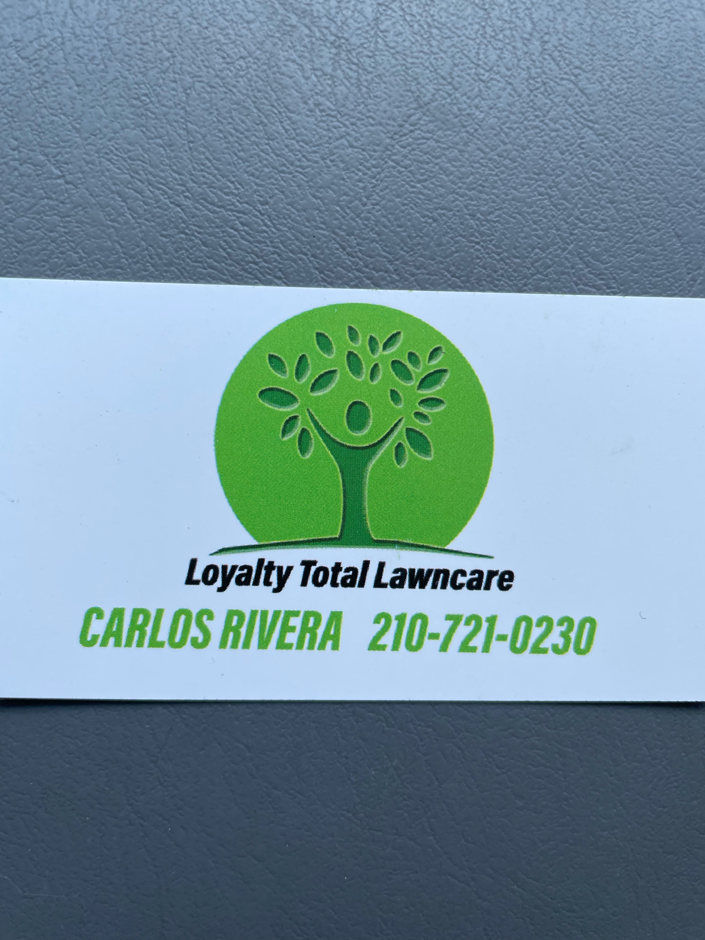 Loyalty Total Lawn Care Logo