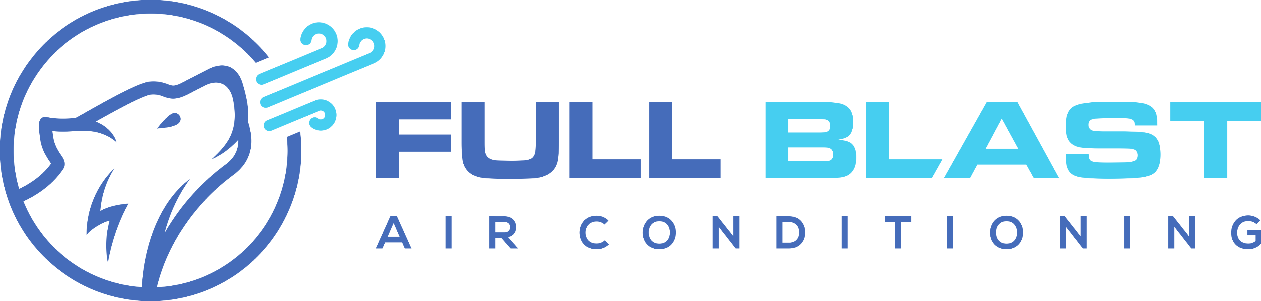 Full Blast Air Conditioning Logo