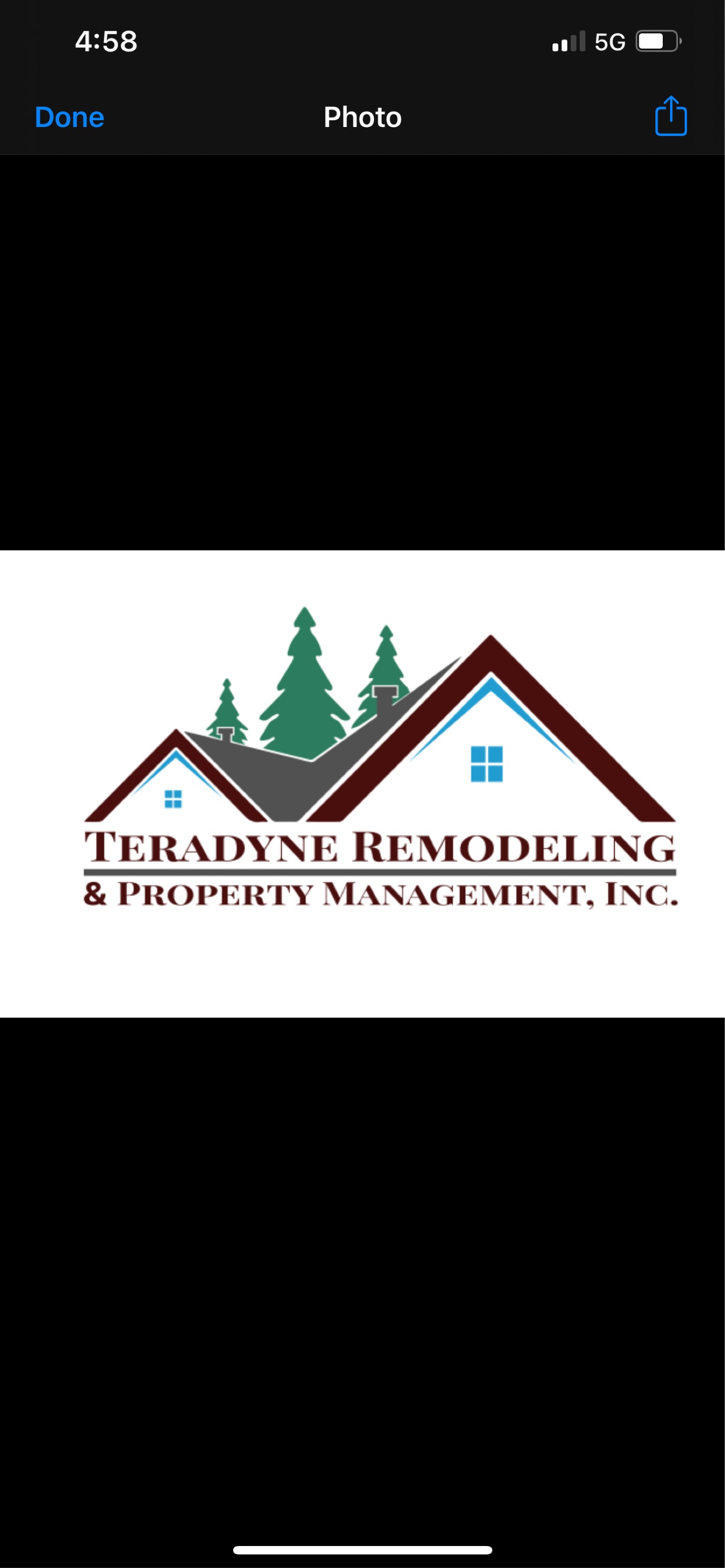 Teradyne Remodeling and  Property Management, Inc. Logo