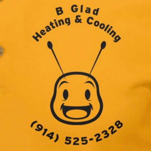 B Glad Heating & Cooling Logo
