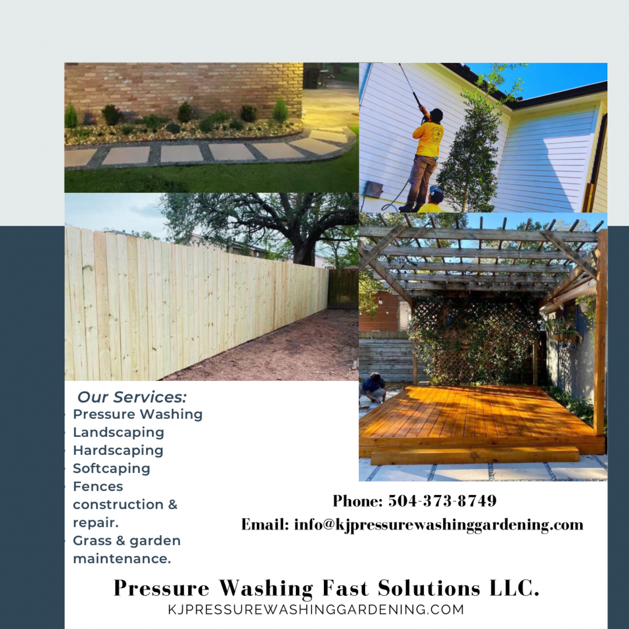 Pressure Washing Fast Solutions Logo