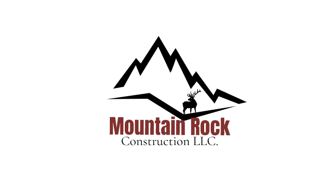 Mountain Rock Construction Logo