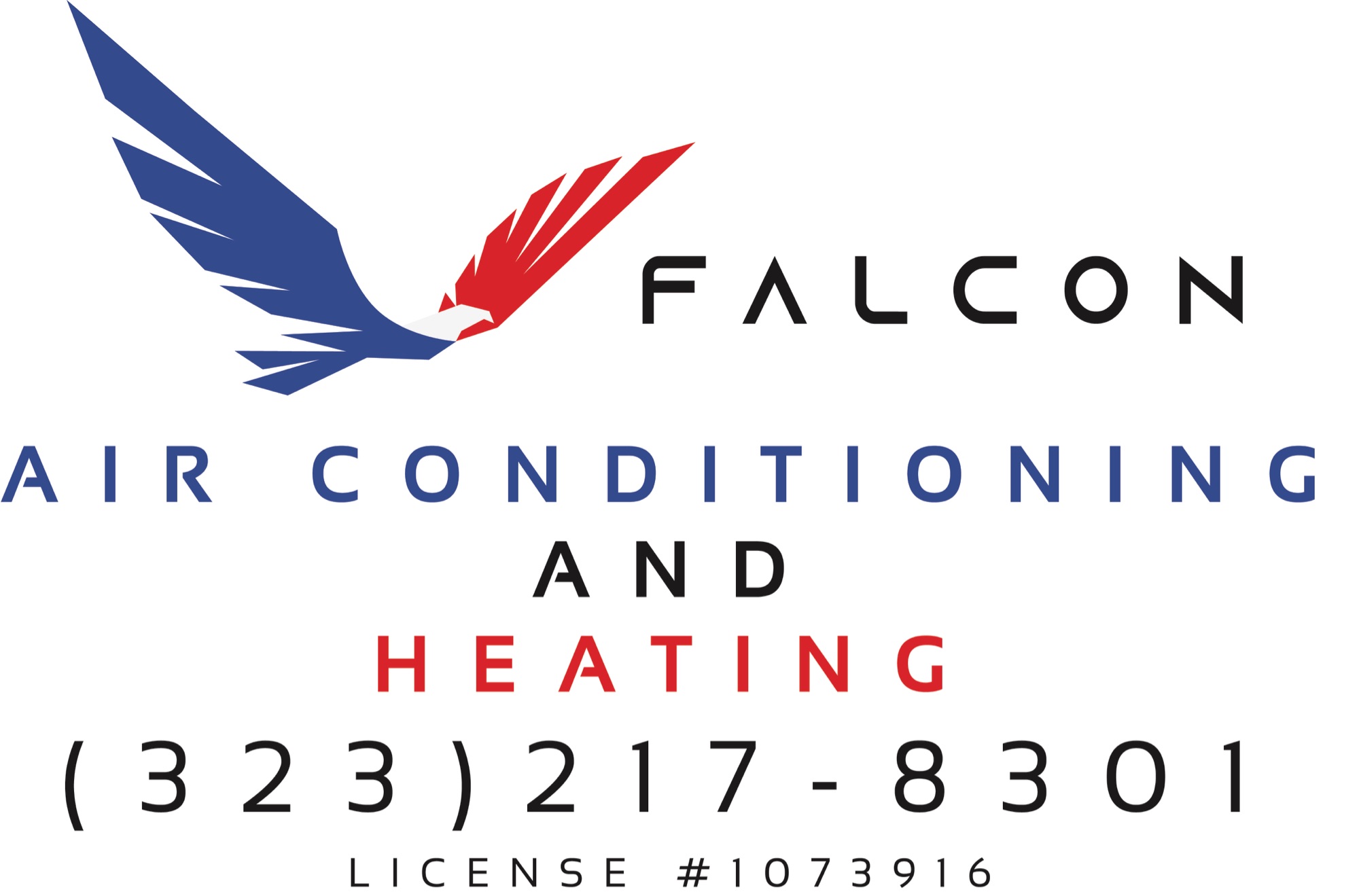 Falcon Air Conditioning and Heating Logo