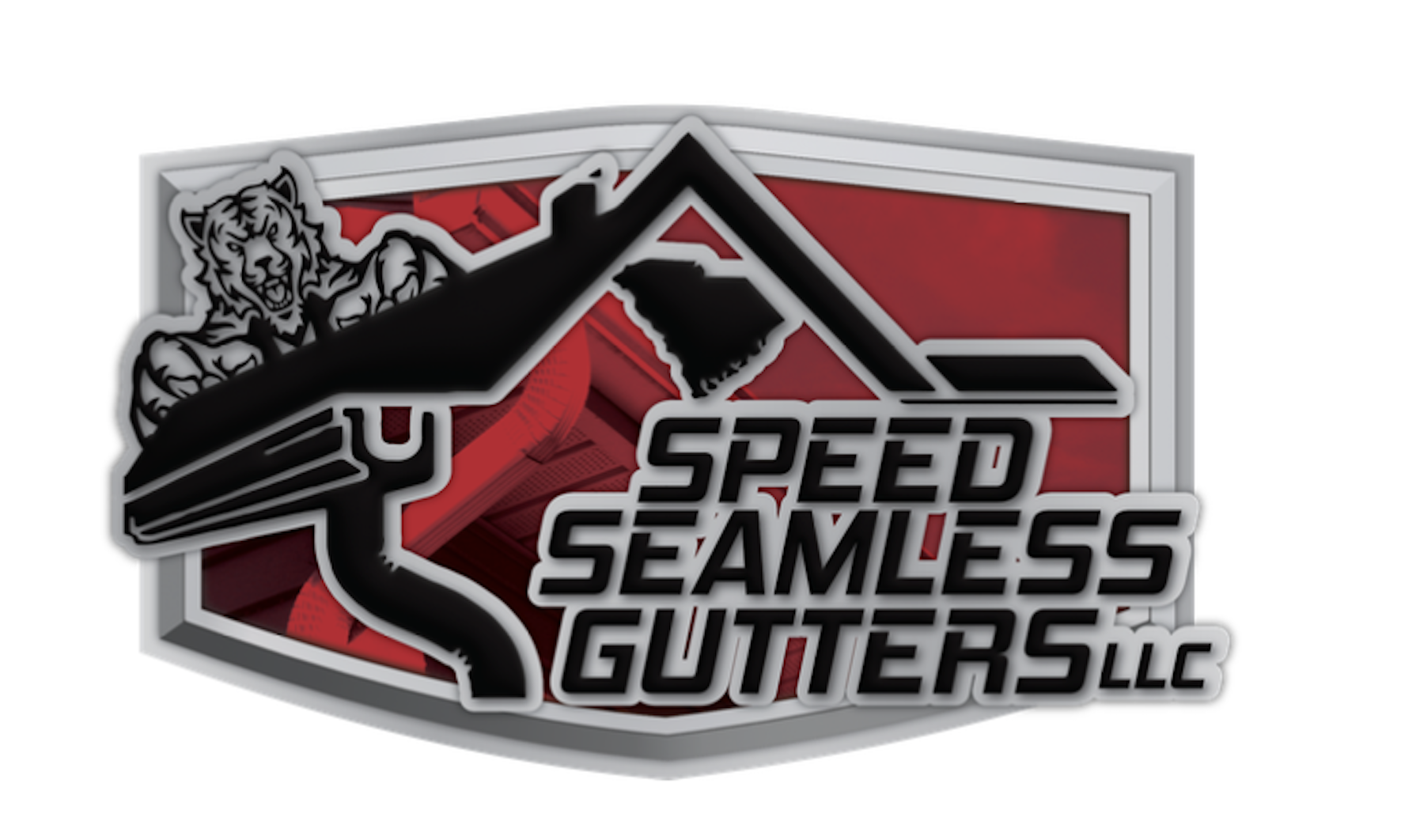 Speed Seamless Gutters, LLC Logo