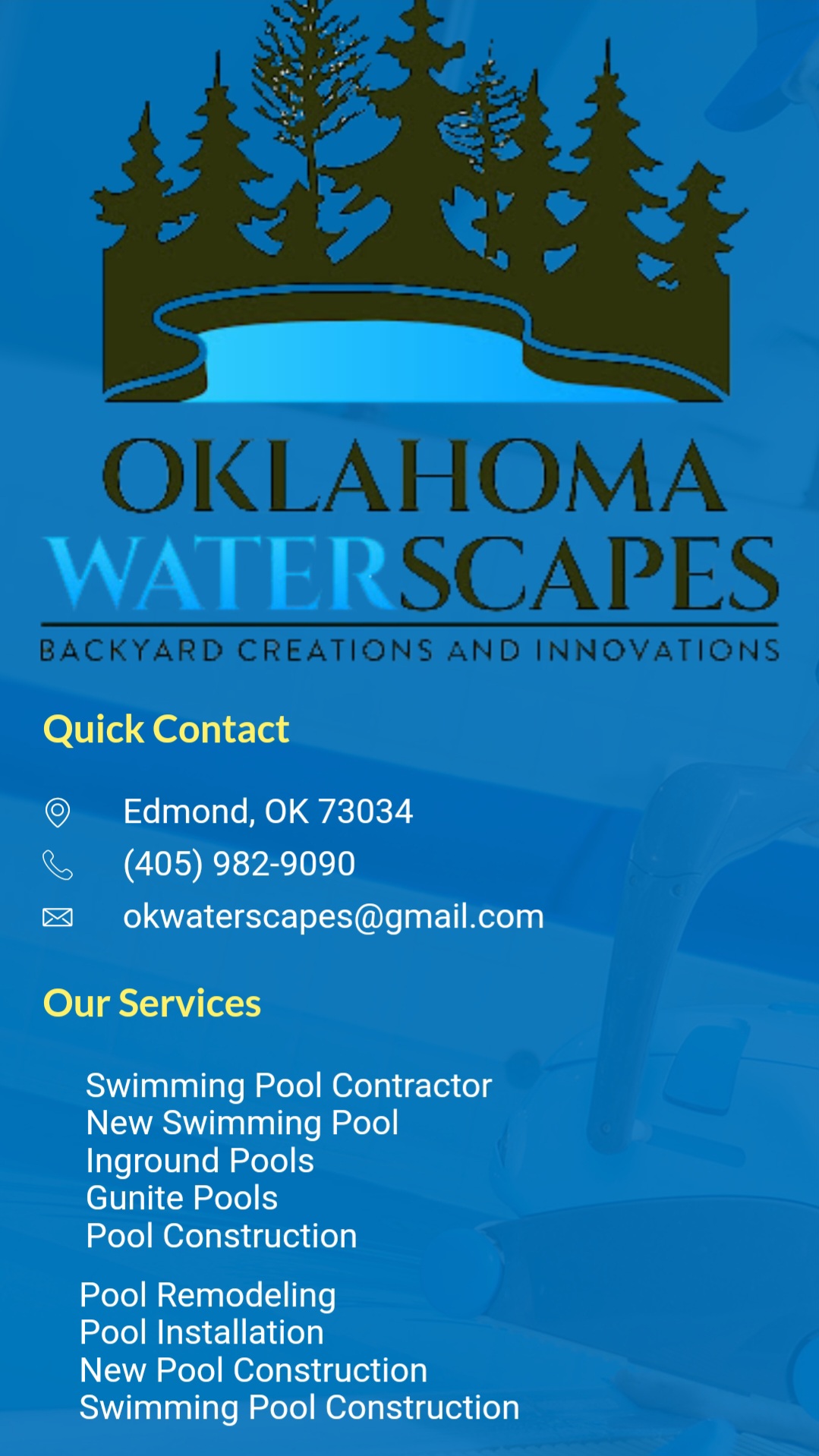 Oklahoma Waterscapes Logo