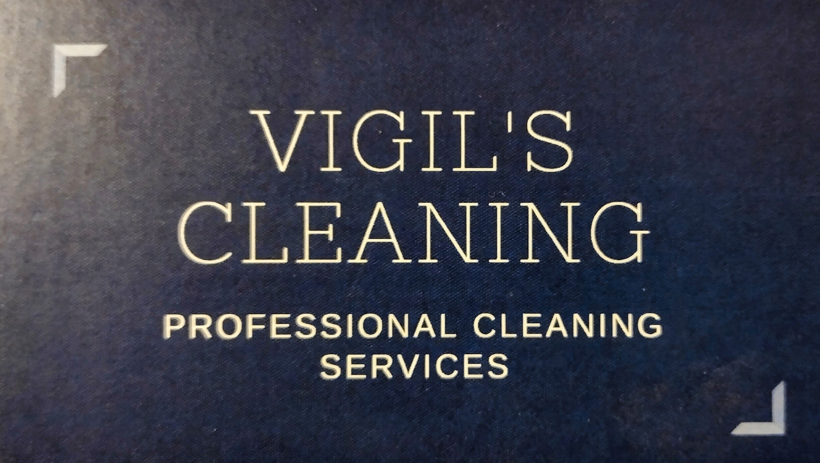 Vigil's Cleaning Logo