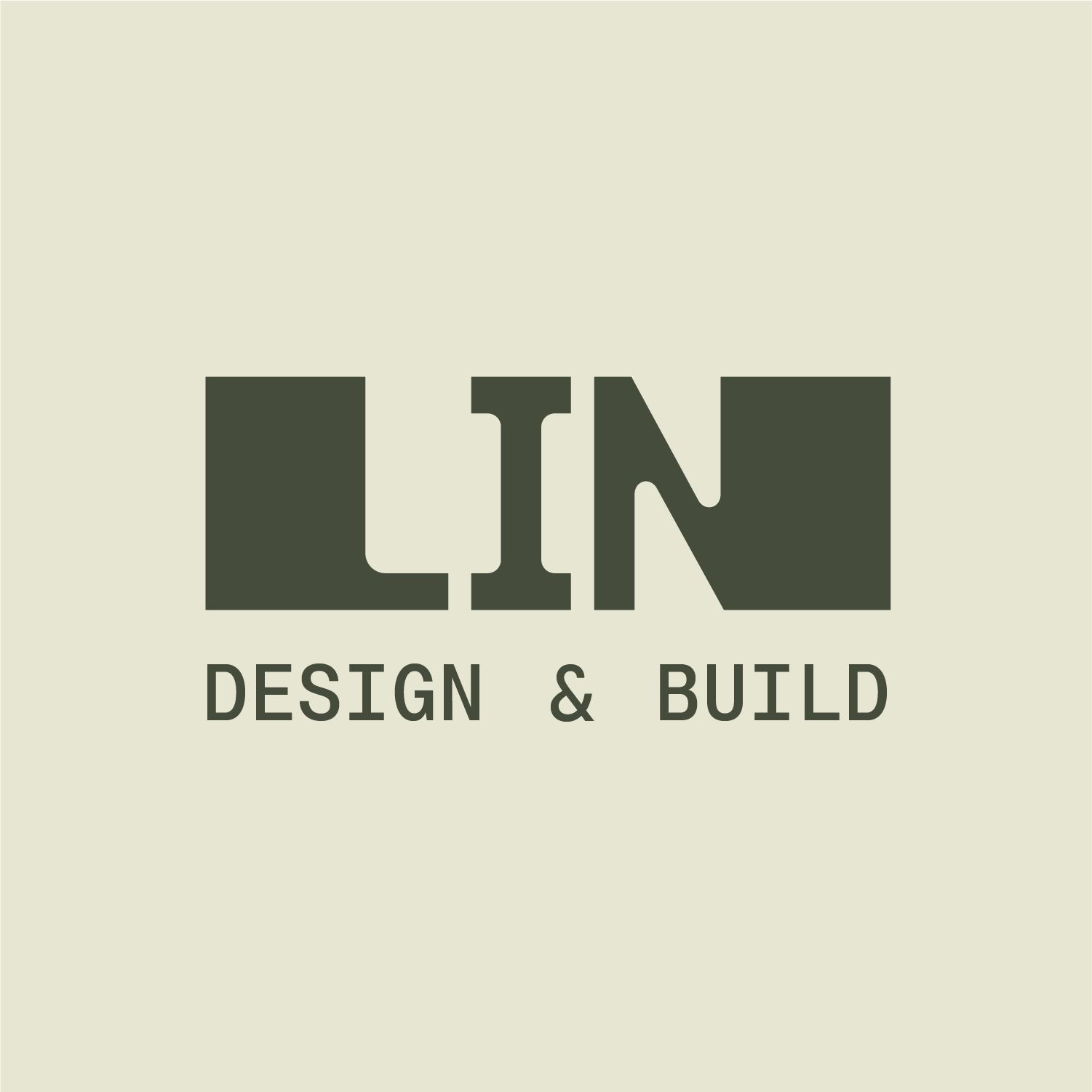 LIN Design and Build Logo