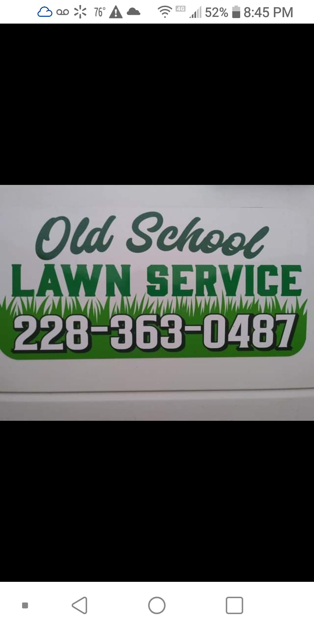 Old School Lawn Service Logo