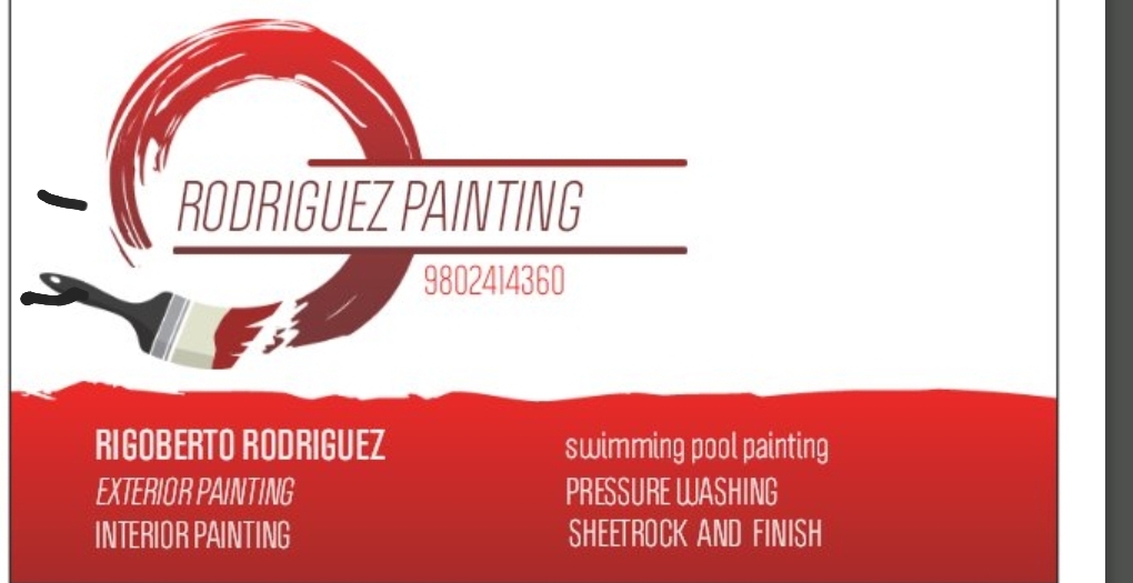 Rodriguez Painting Logo