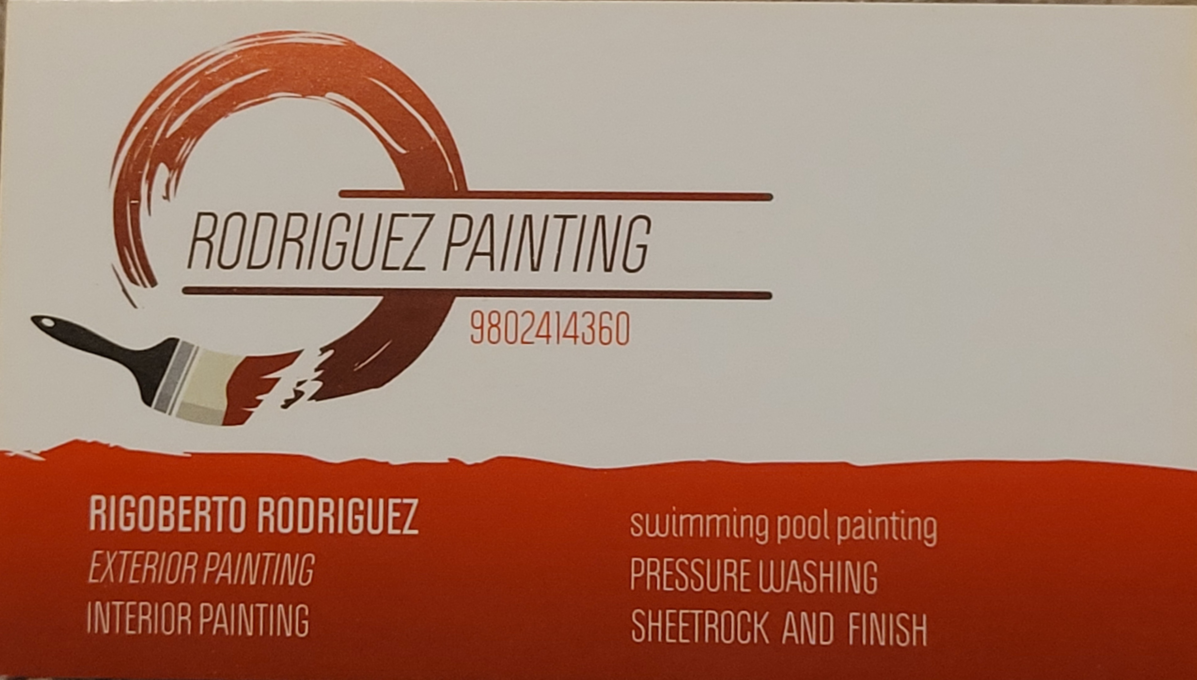 Rodriguez Painting Logo