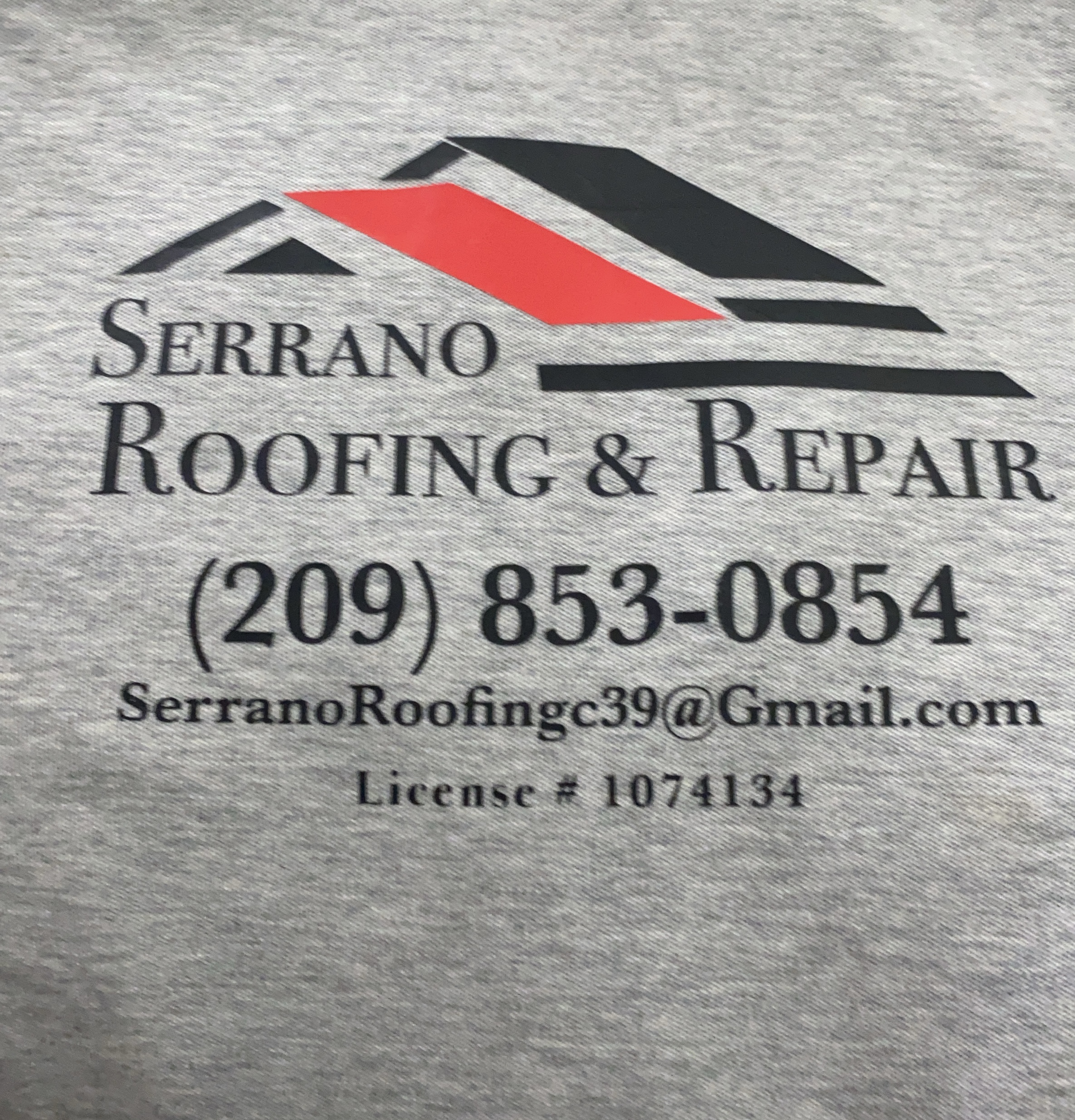 Serrano Roofing Repair Logo