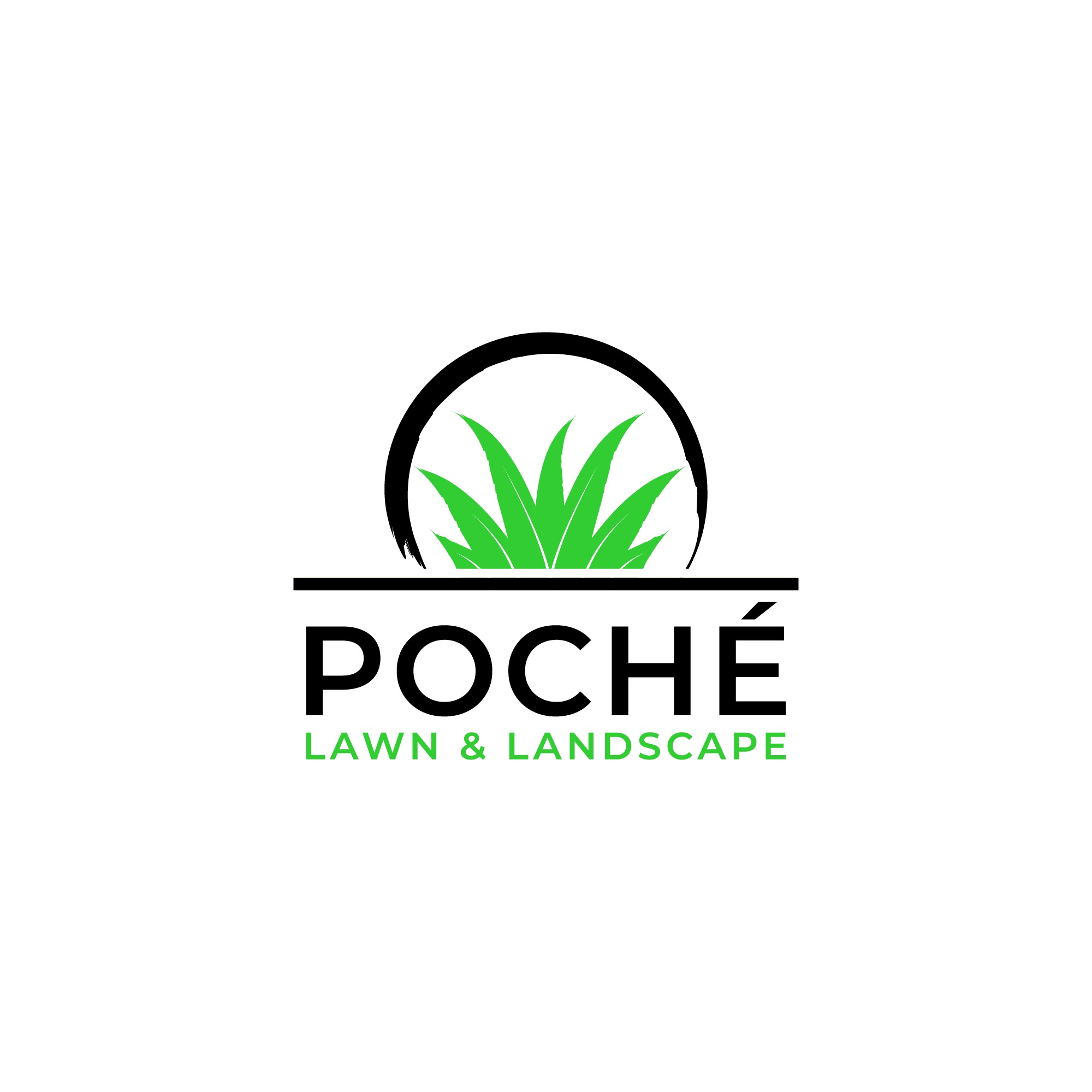 Poche Lawn & Landscape Logo