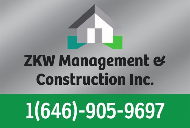 ZKW Management and Construction Logo