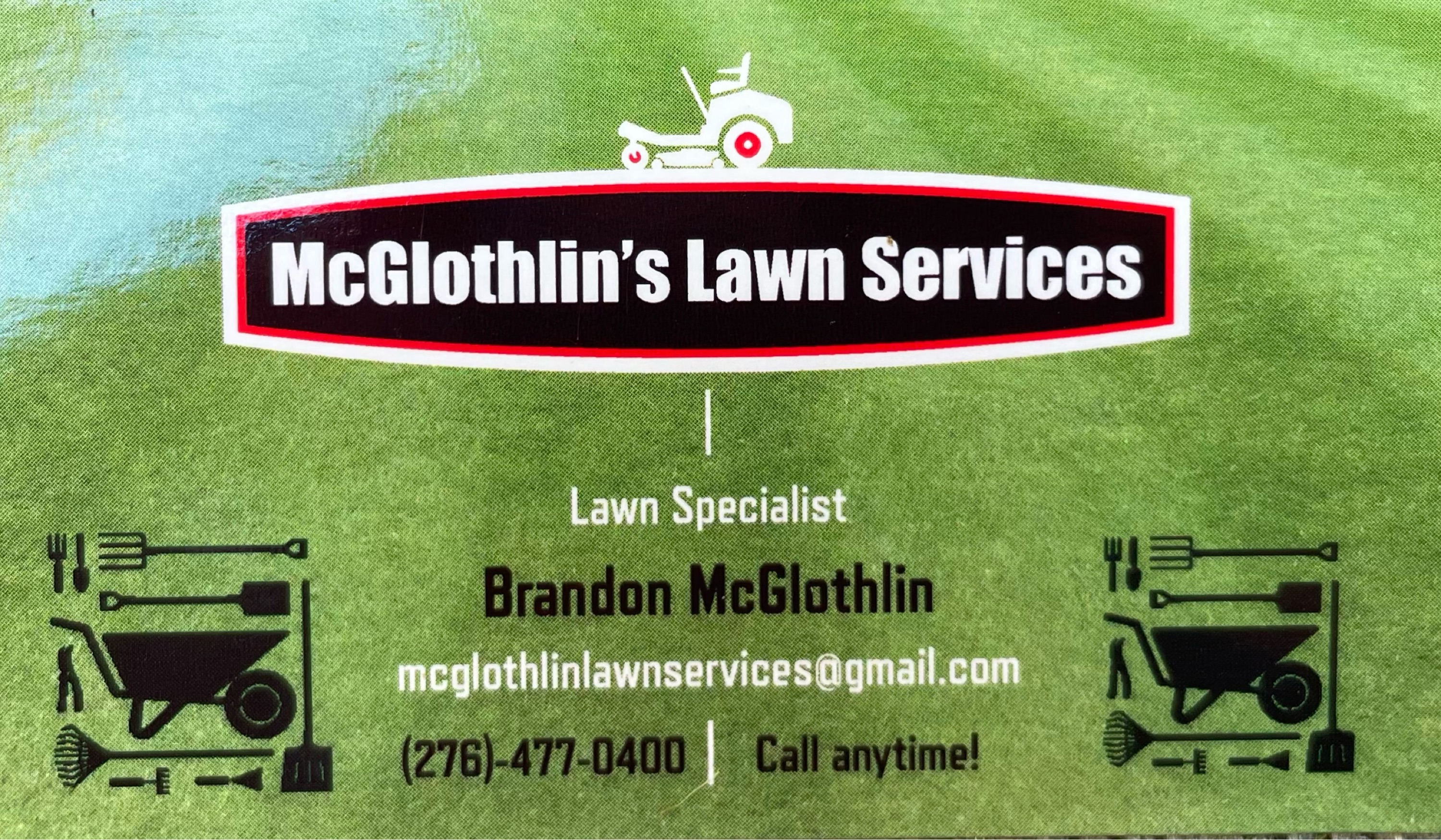 McGlothlins Lawn Services Logo