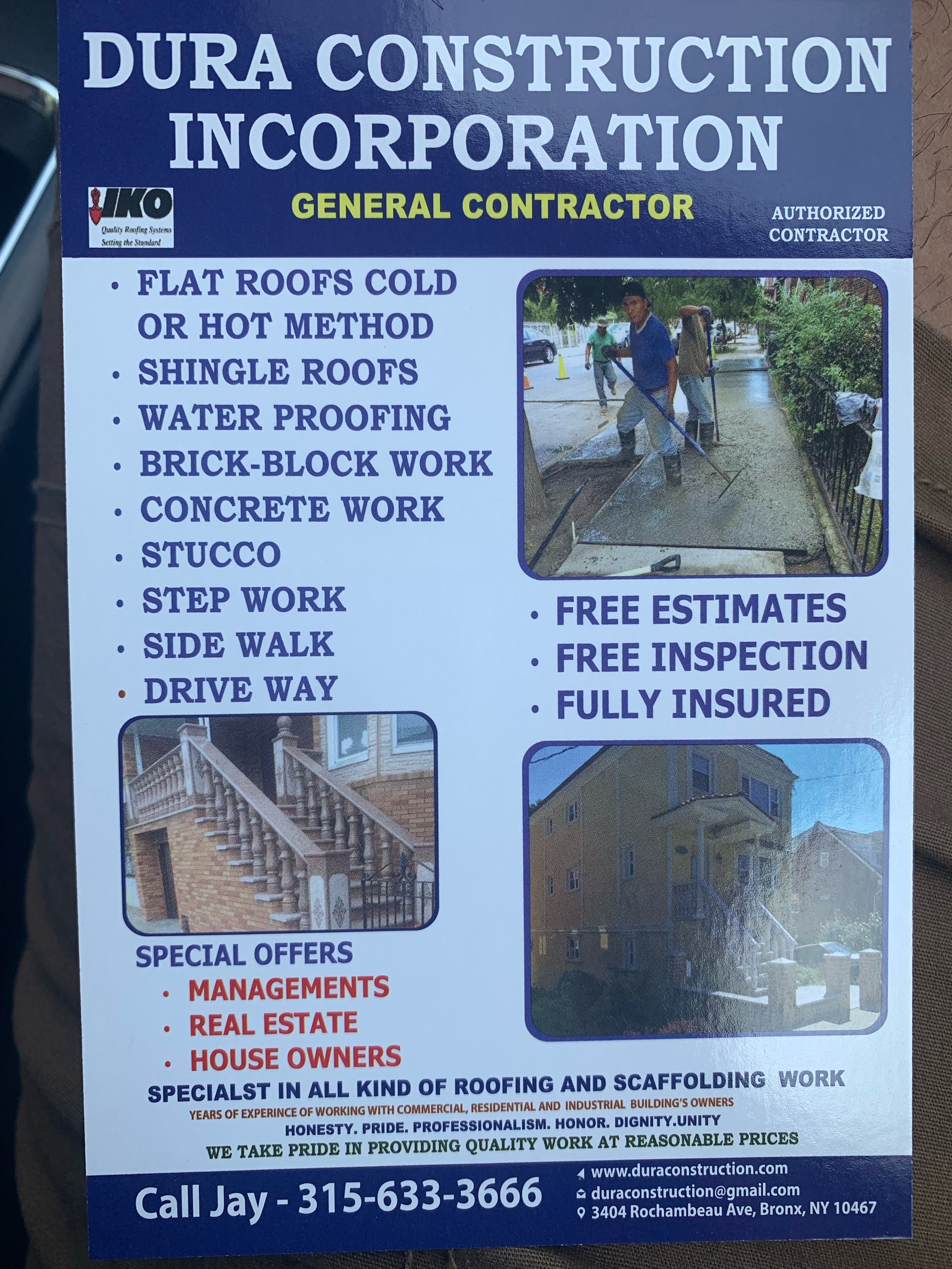Skyline General Construction Logo