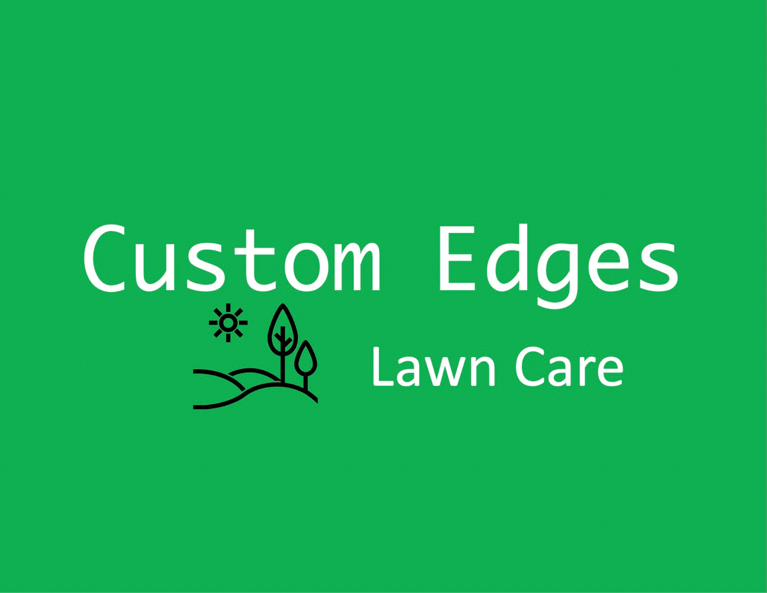Custom Edges Lawn Care Logo