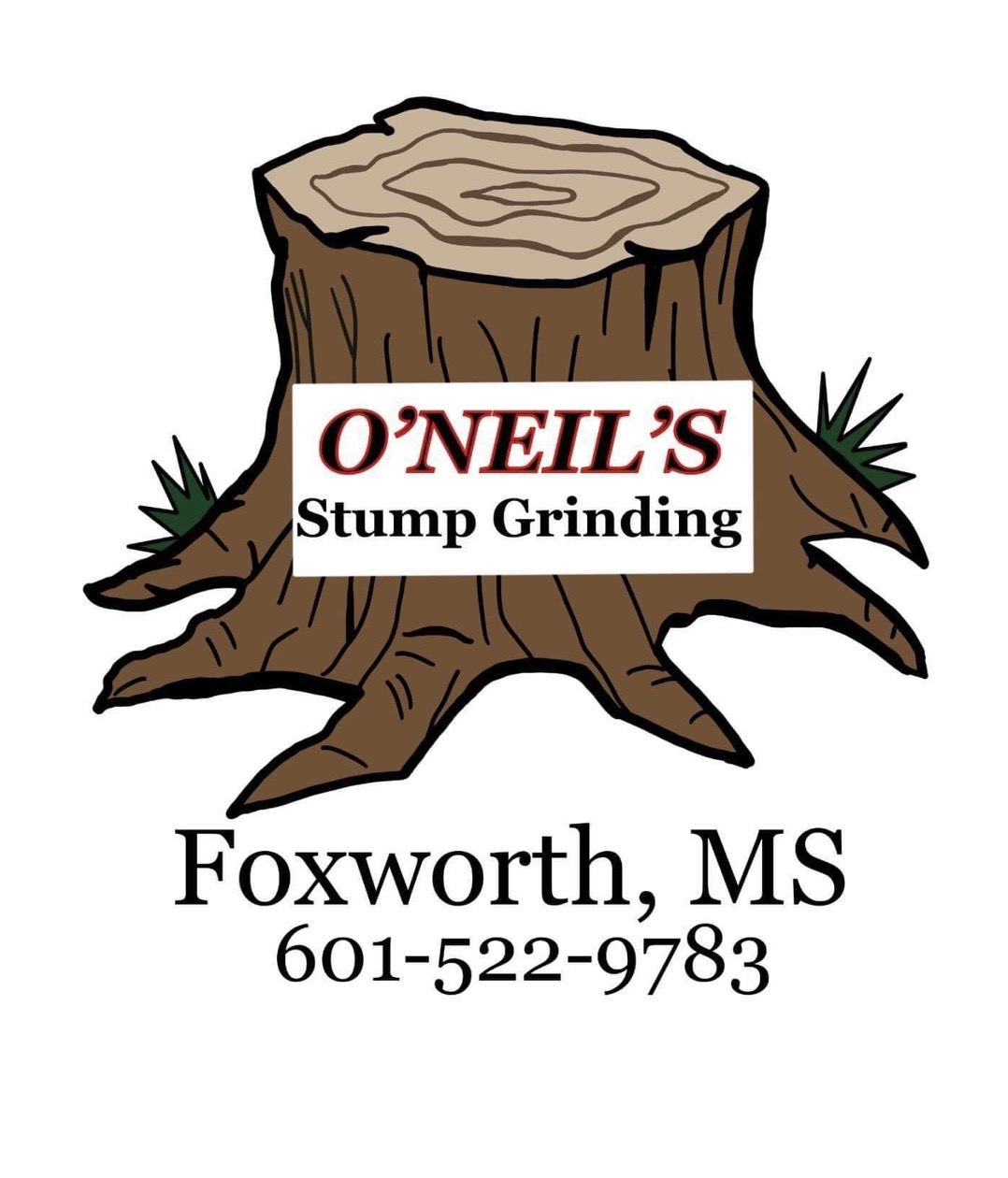 O'Neil's Stump Grinding & Debris Removal Logo