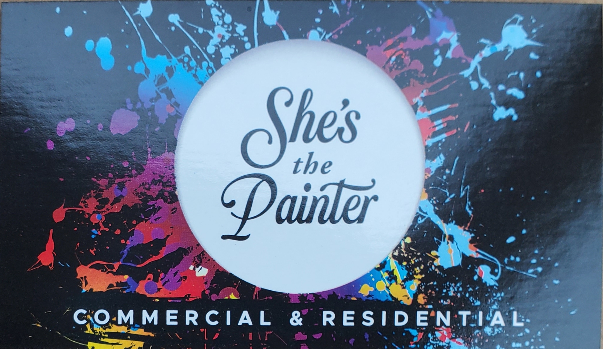 She's The Painter Logo