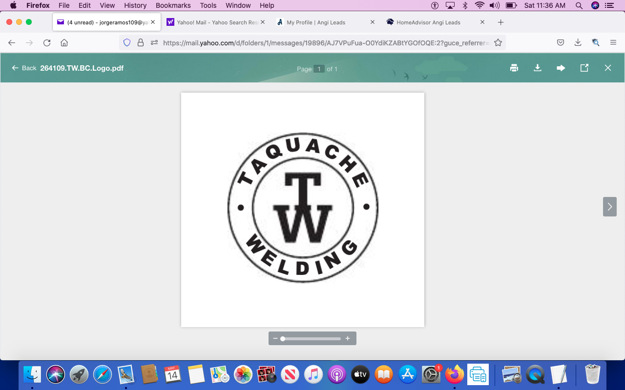 Taquache Welding Logo