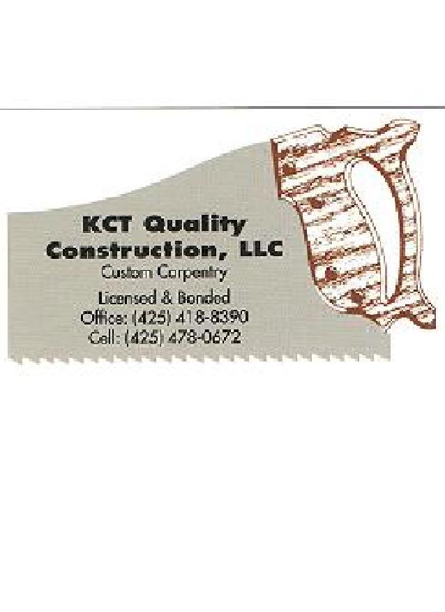 KCT Quality Construction, LLC Logo