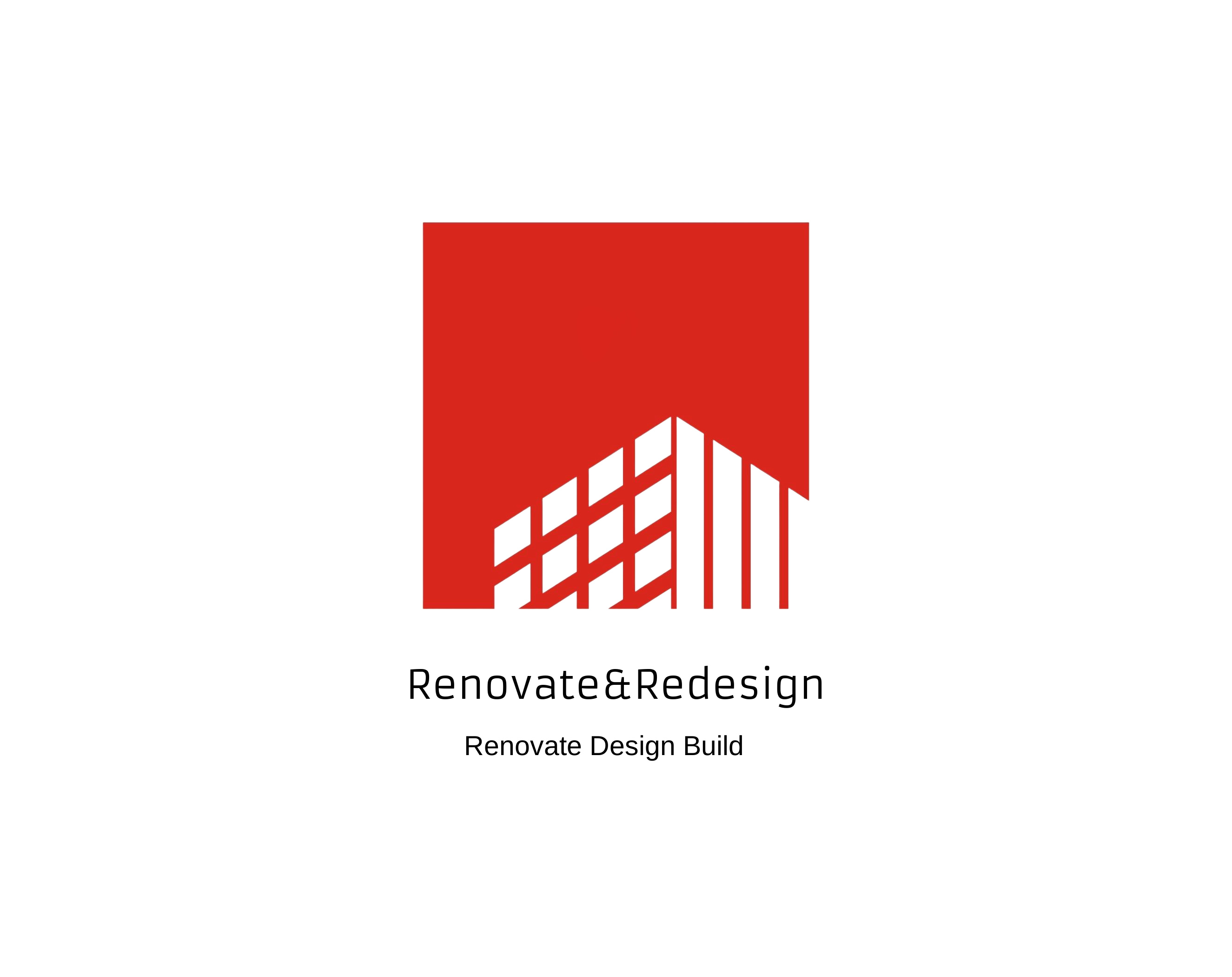 Renovate and Redesign Construction Logo
