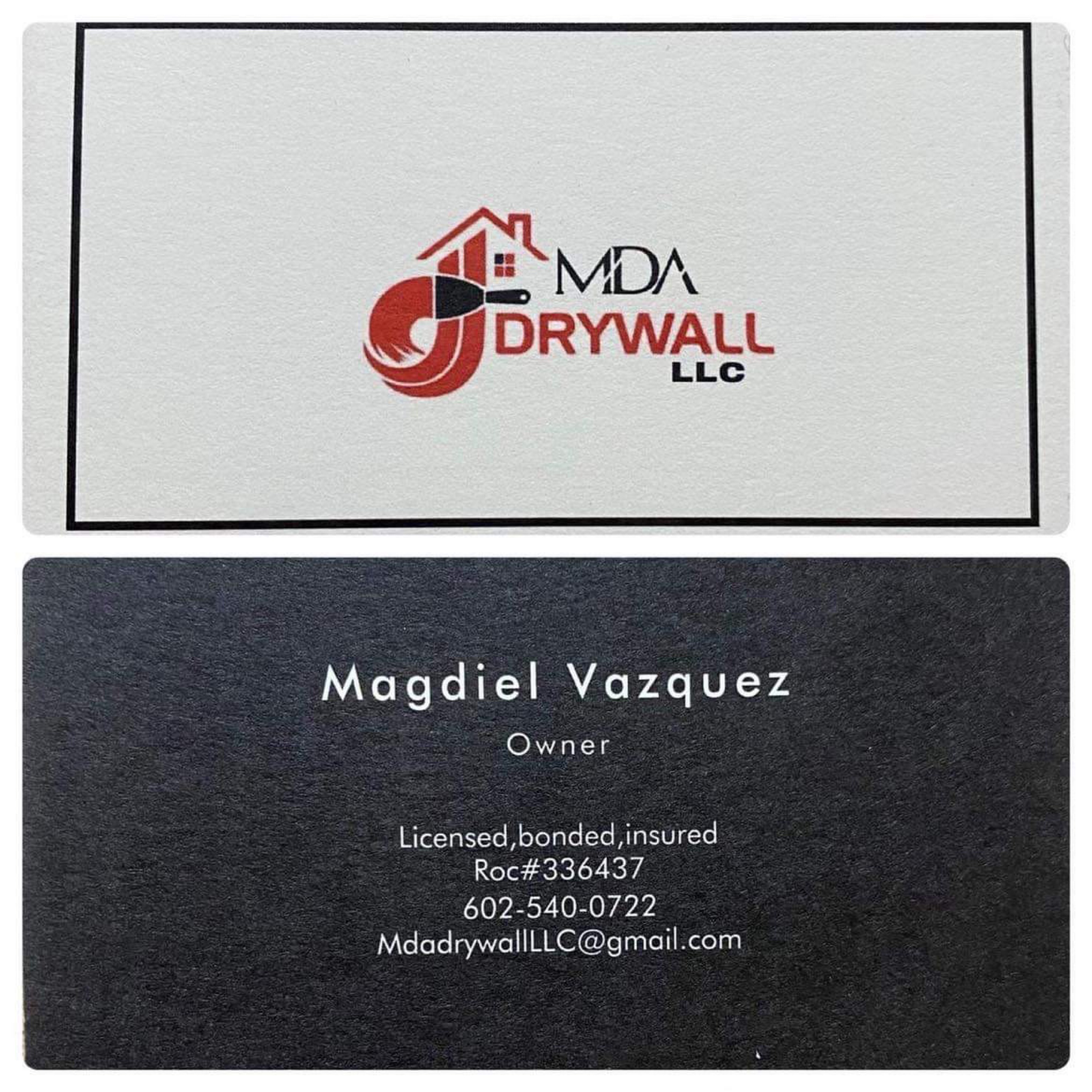 MDA Drywall, LLC Logo