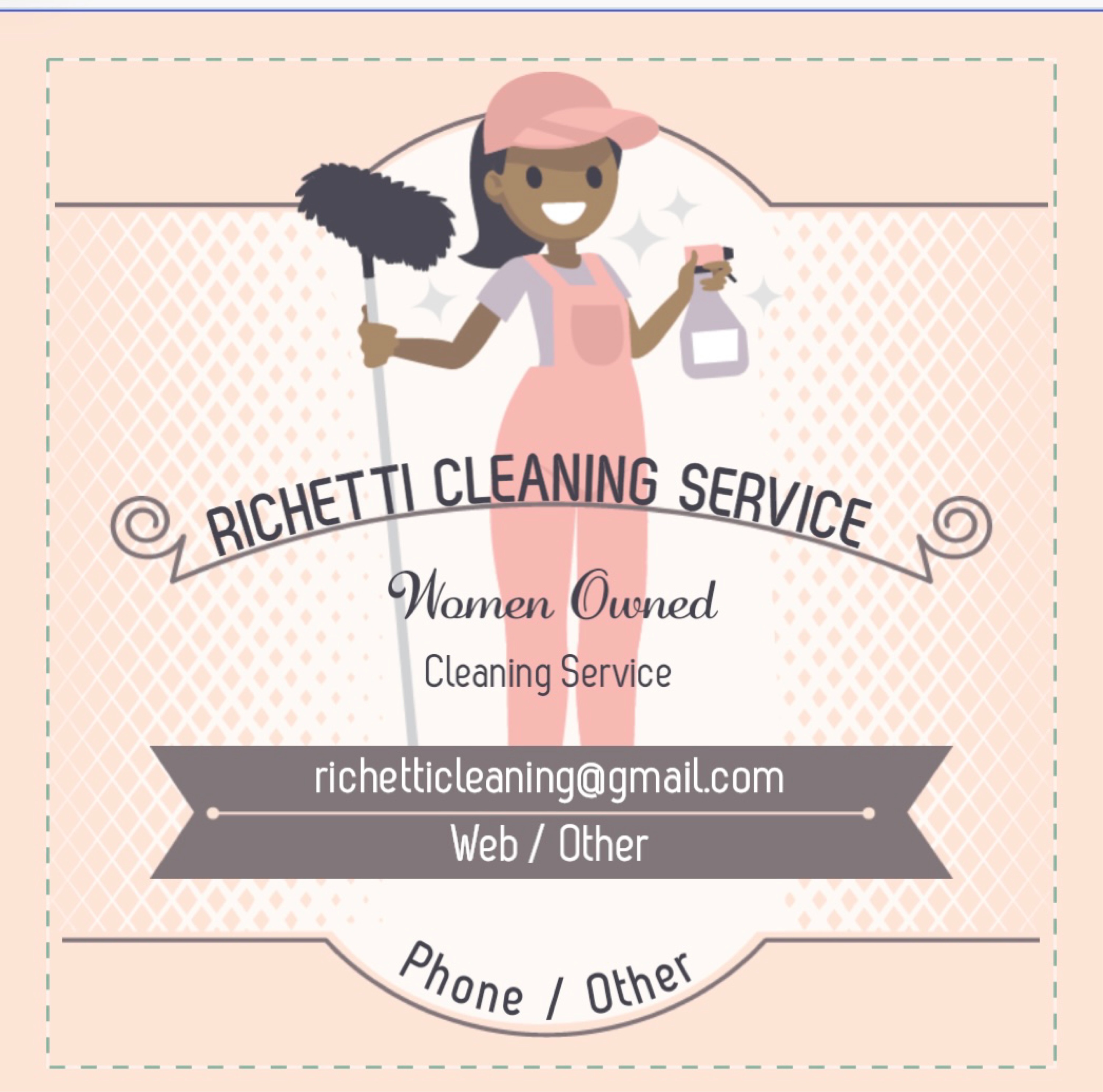 Richetti Cleaning Service Logo