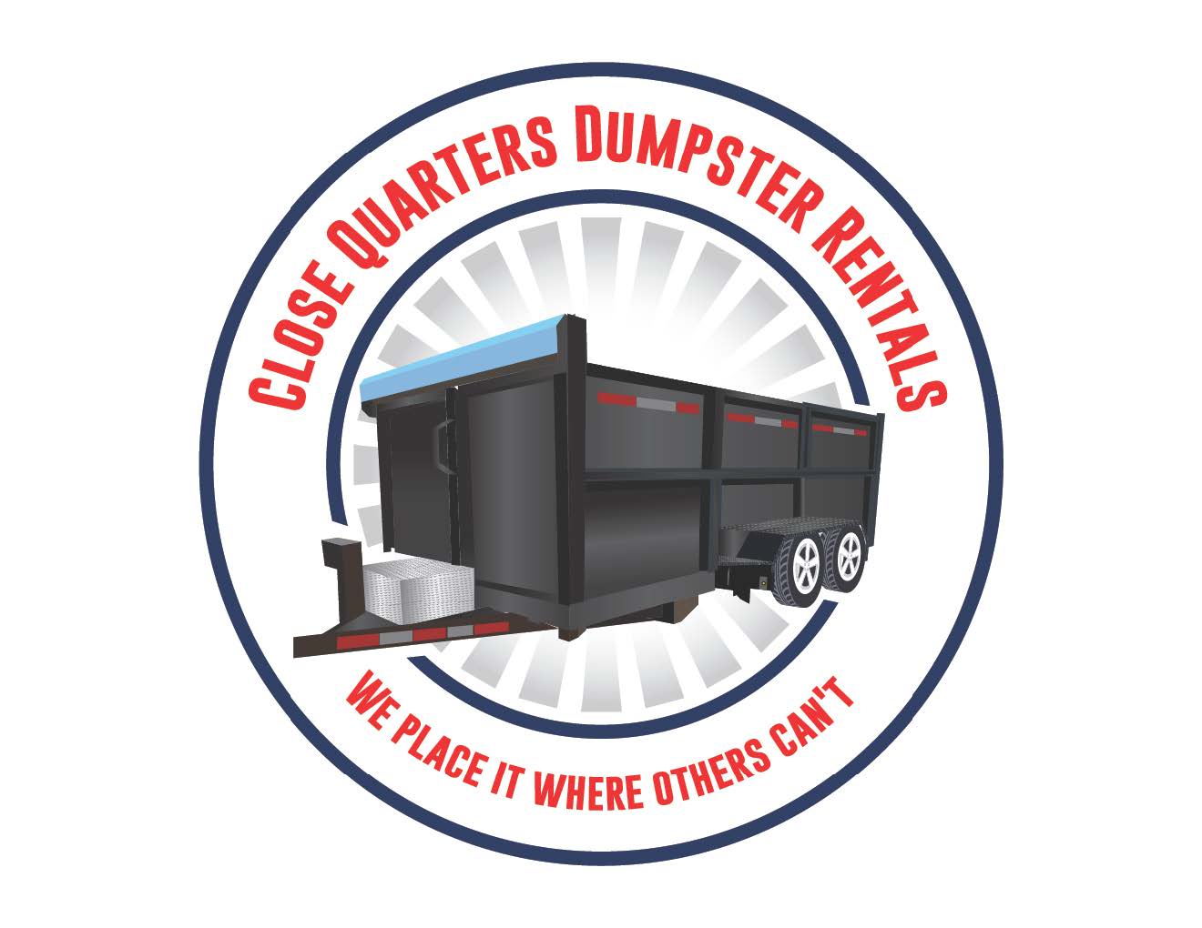 Close Quarters Dumpster Rentals, LLC Logo