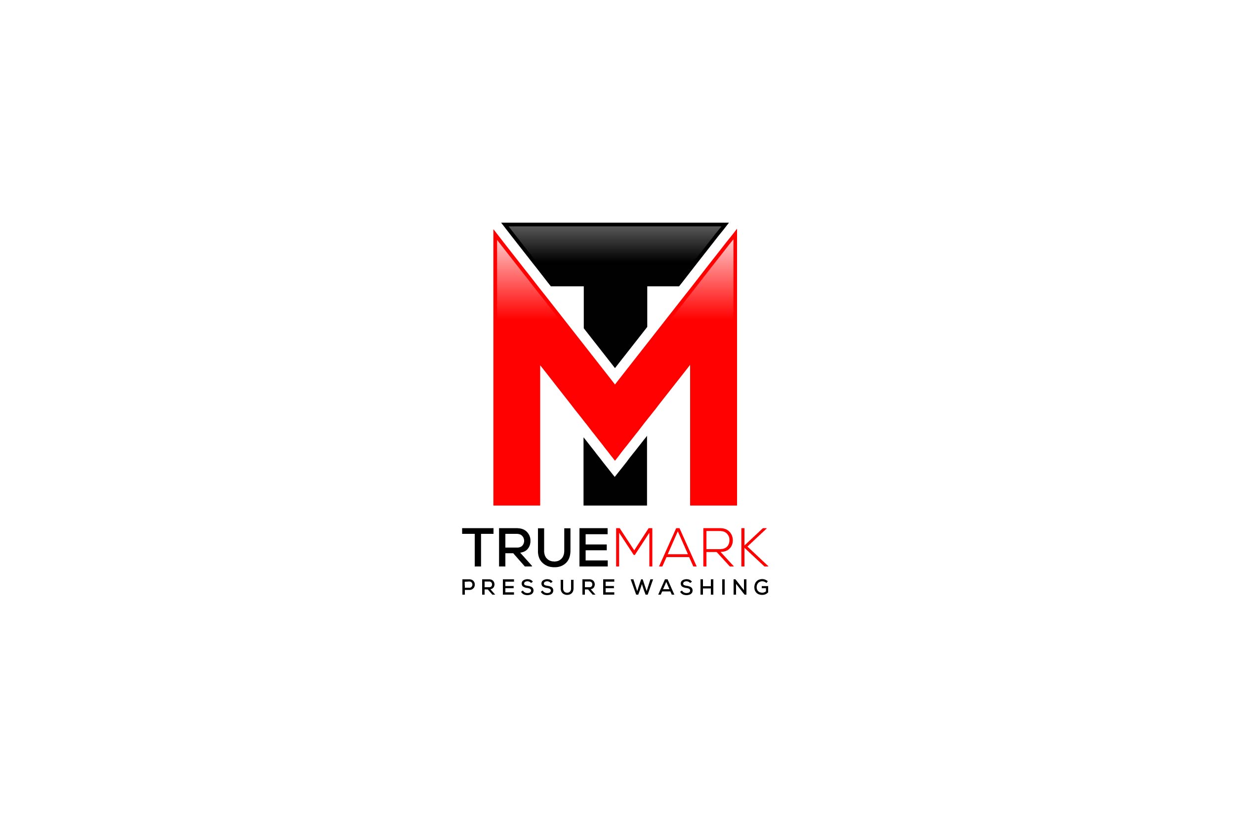 TrueMark Pressure Washing Logo