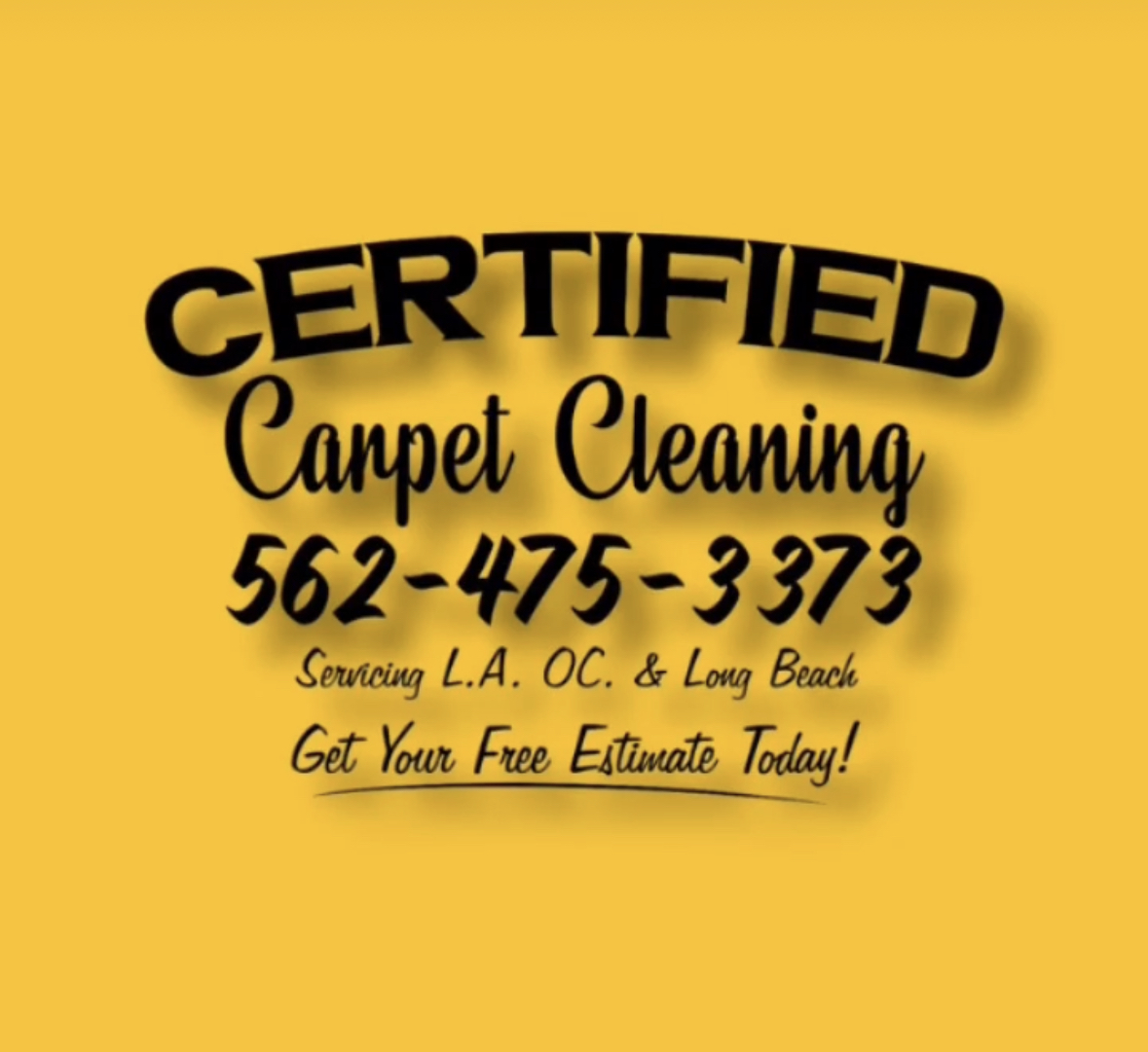 Certified Carpet Cleaning Logo