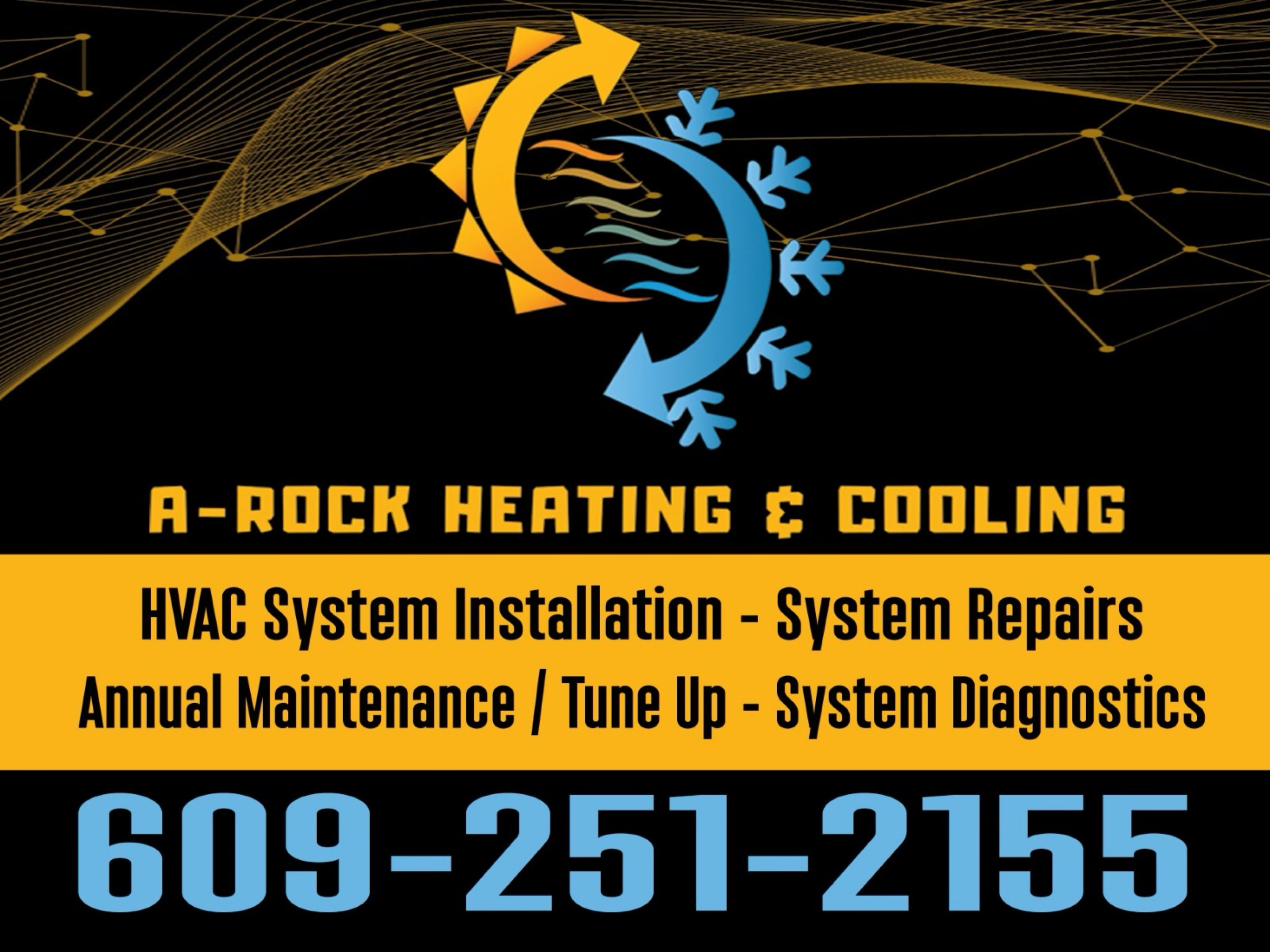 Arock Heating & Cooling Logo