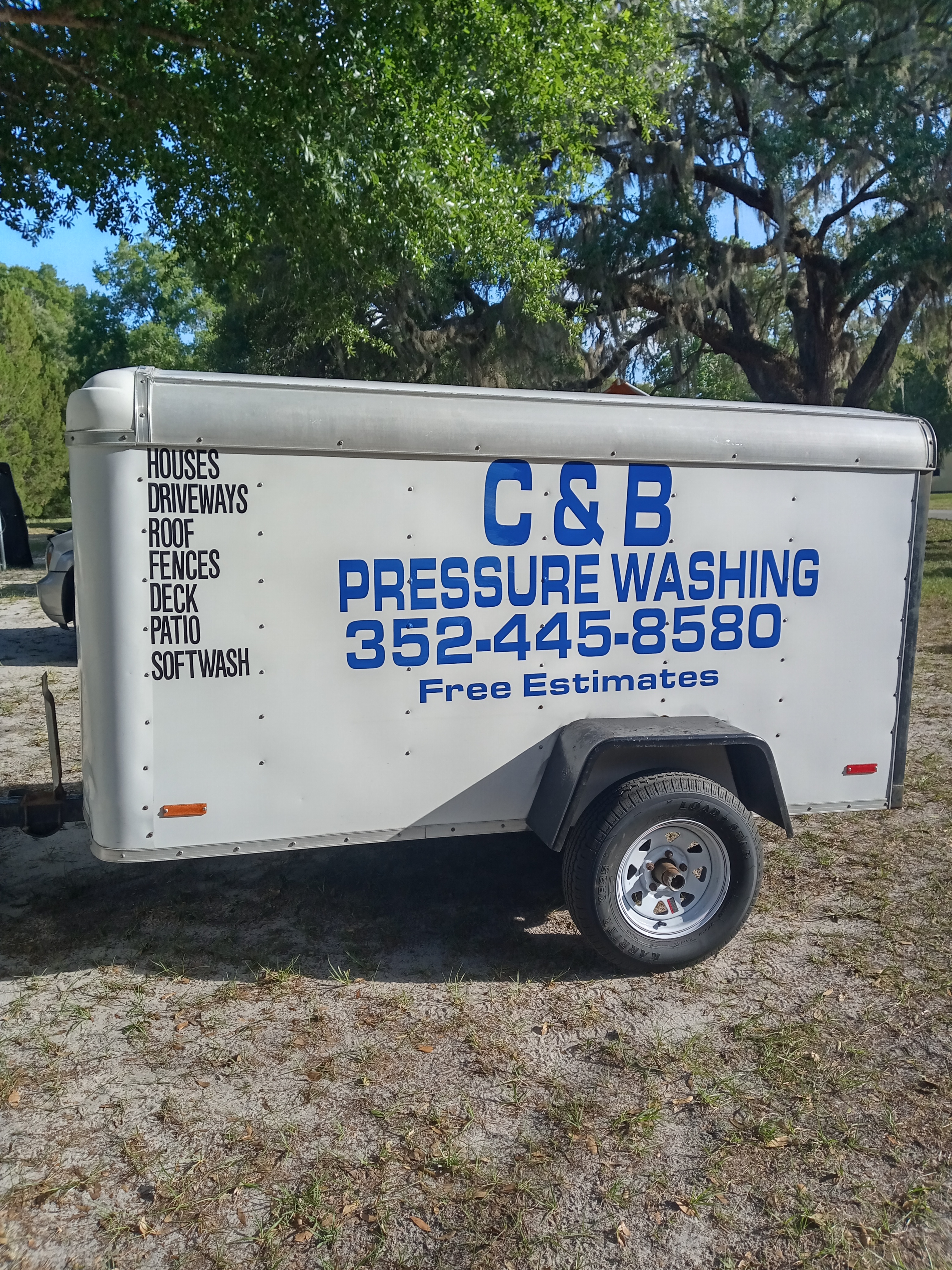 C&B Pressure Washing Logo
