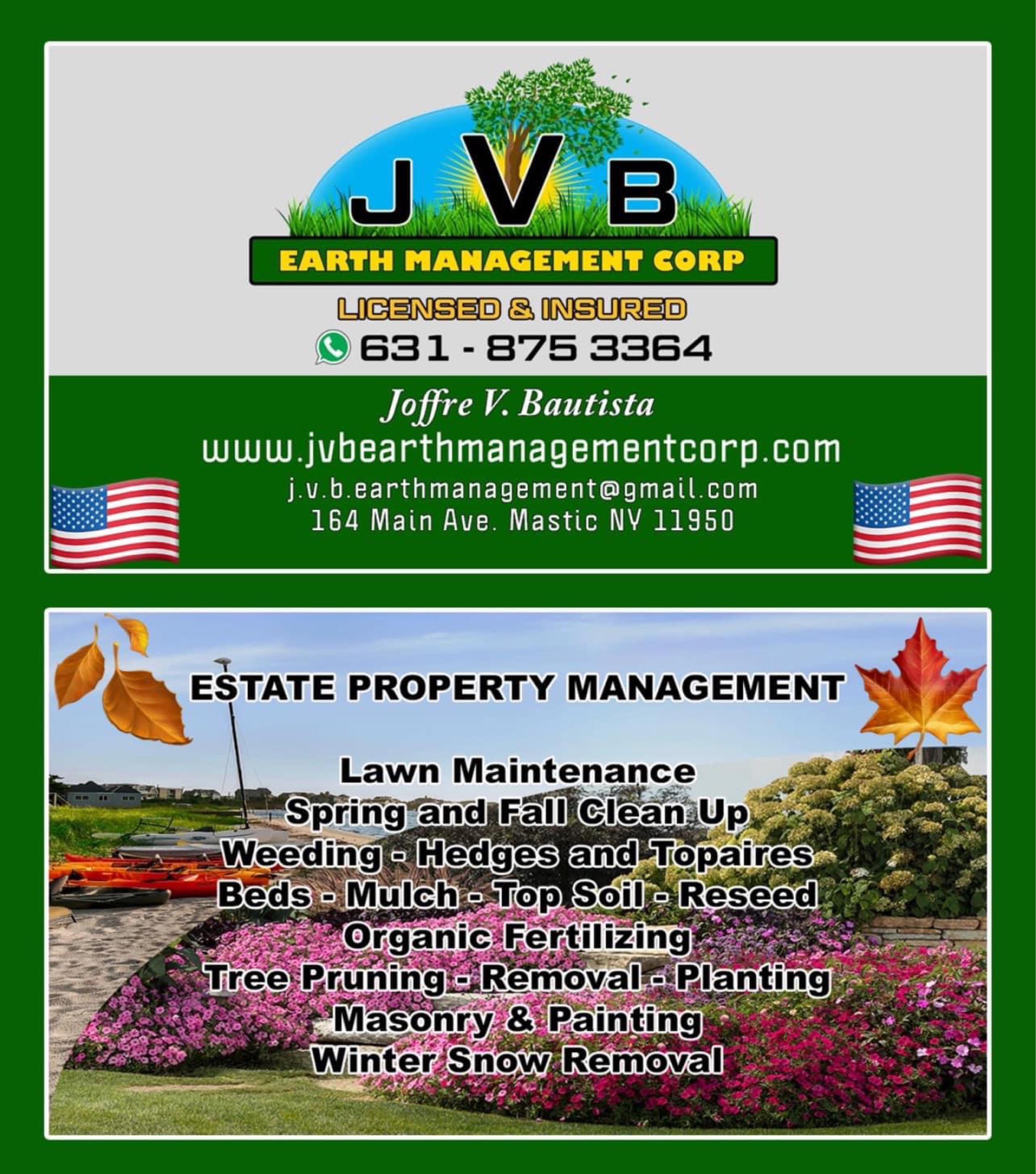 JVB Earth Management Logo