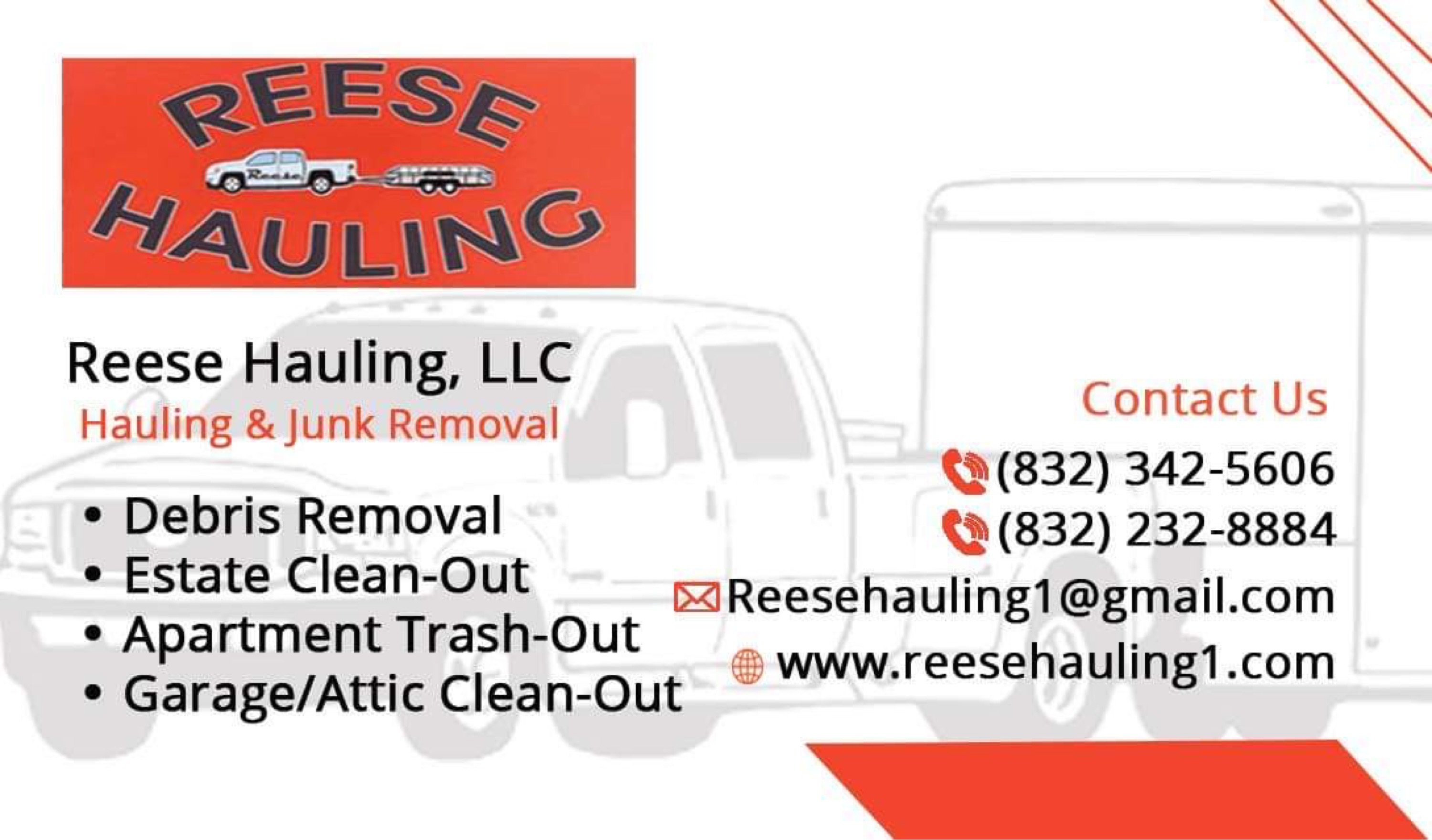 Reese Hauling LLC Logo