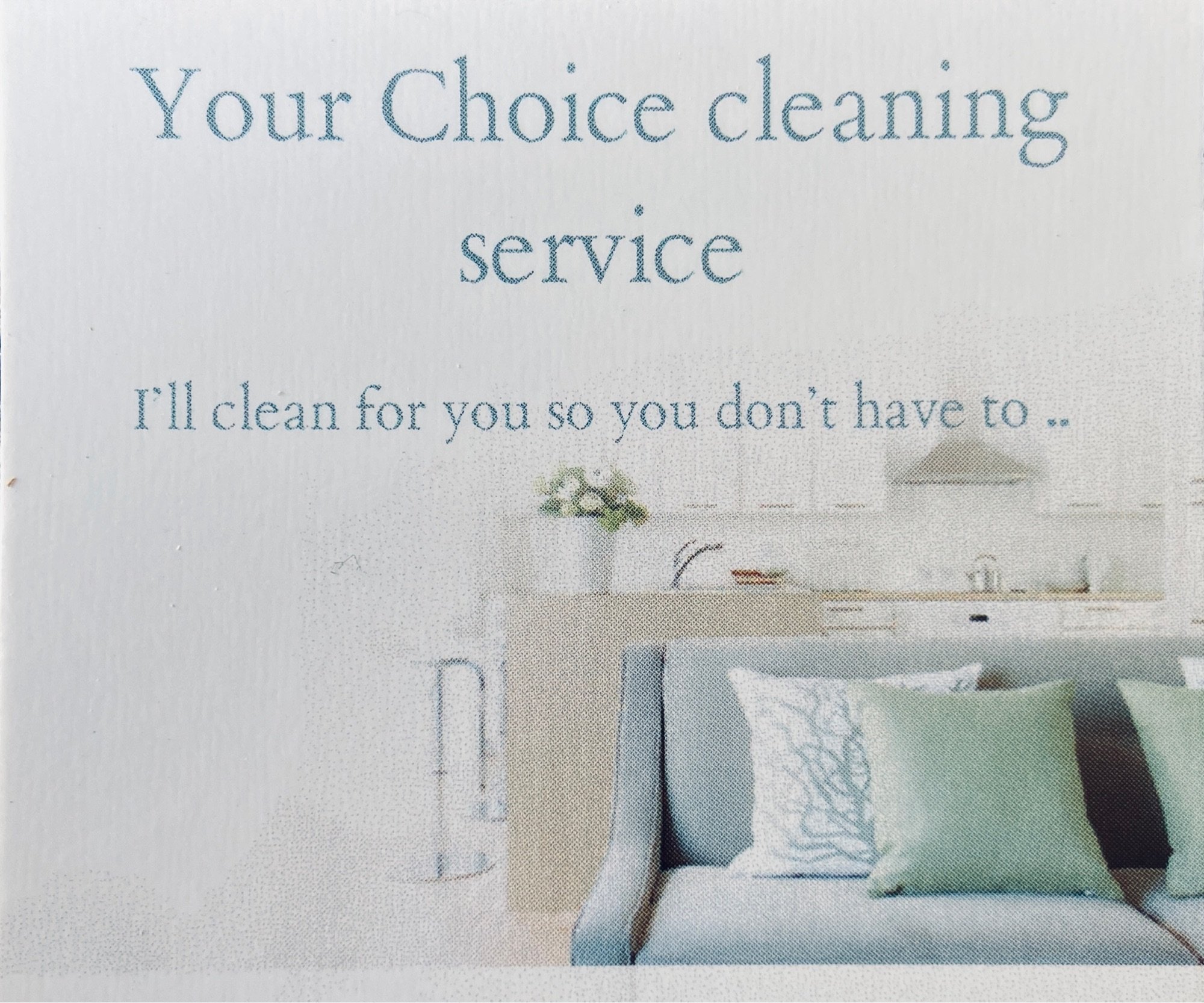 Your Choice Cleaning Service Logo