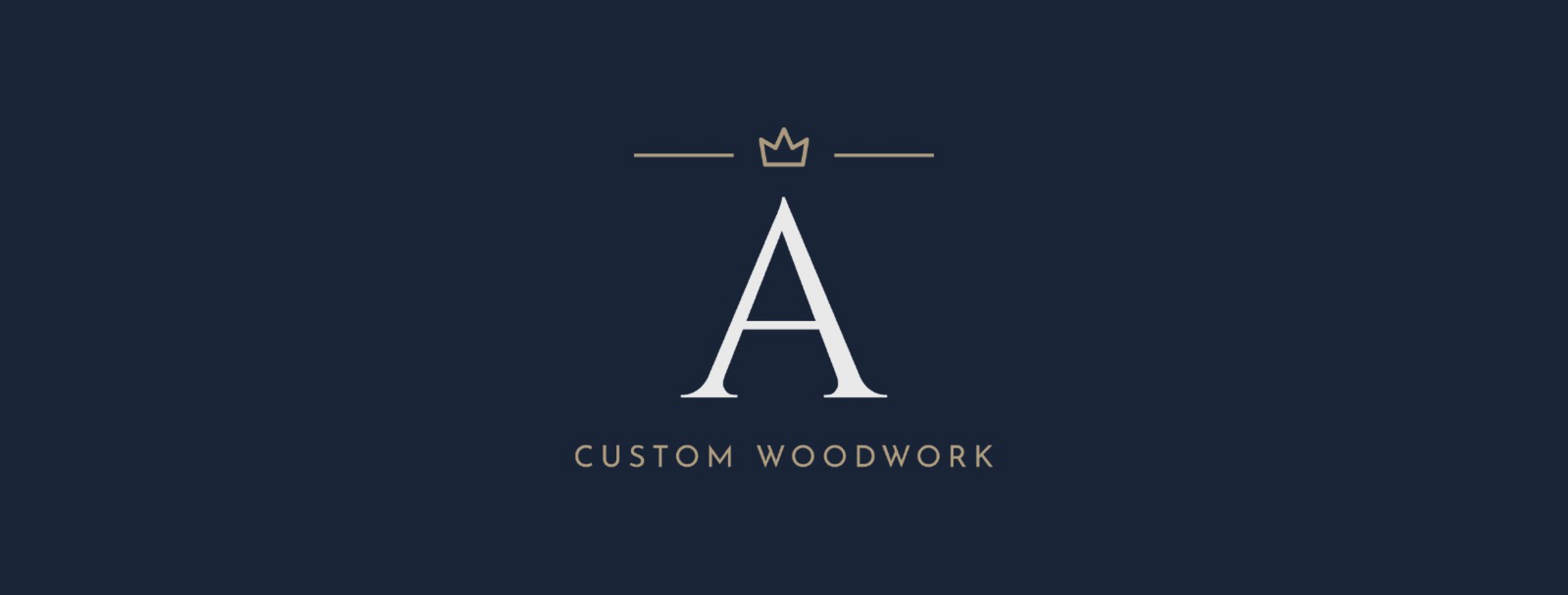 A Custom Woodwork Logo